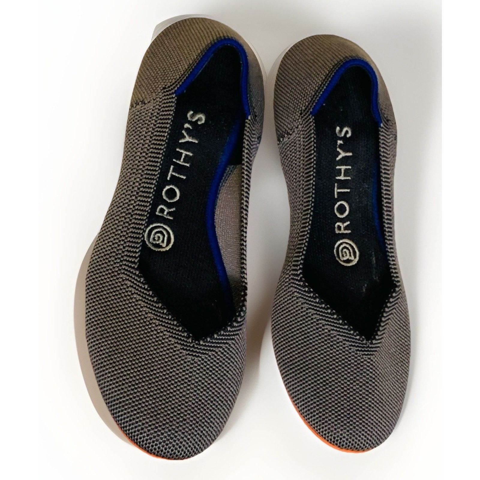 Rothy's Rothy's The Flat Women's Sz 6.5 Gray Birdseye Ballet Slip On Size US 6.5 / IT 36.5 - 2 Thumbnail