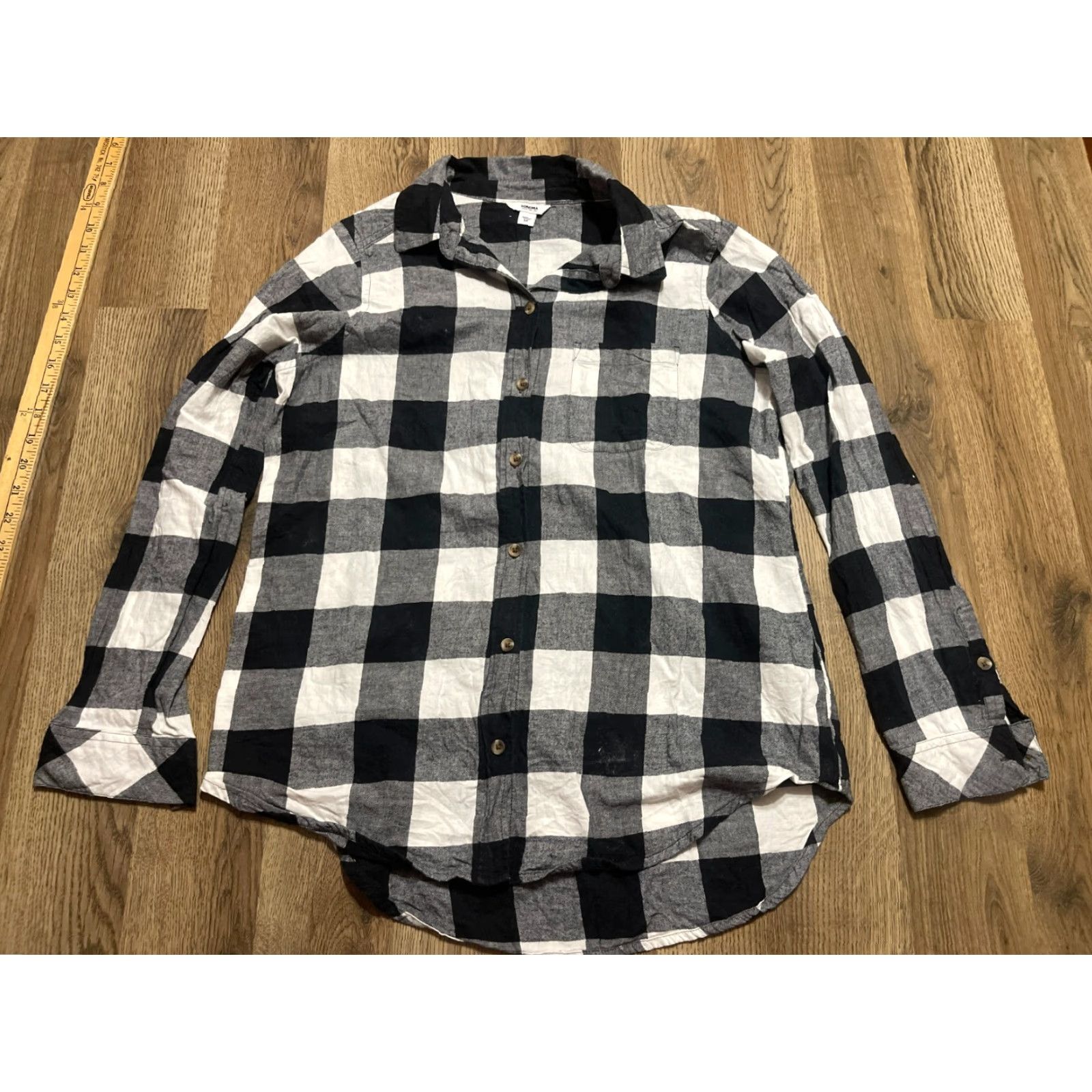 Vintage **Women's Size Medium Plaid Sonoma Shirt, Long Sleeve Button Up** User: Women's Size Medium Plaid Sonoma Shirt, Long Sleeve Button Up Size M / US 6-8 / IT 42-44 - 2 Thumbnail