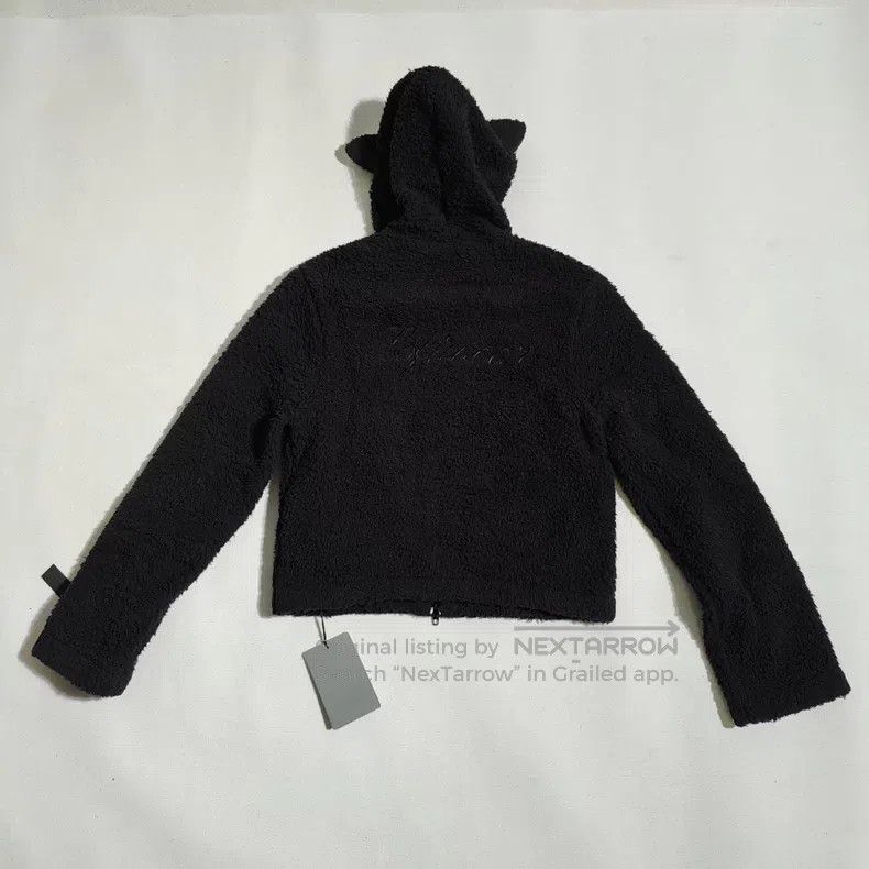 Balenciaga Balenciaga Furry Zip-up Hoodie Jacket with Ear Hood Size XS / US 0-2 / IT 36-38 - 9 Thumbnail