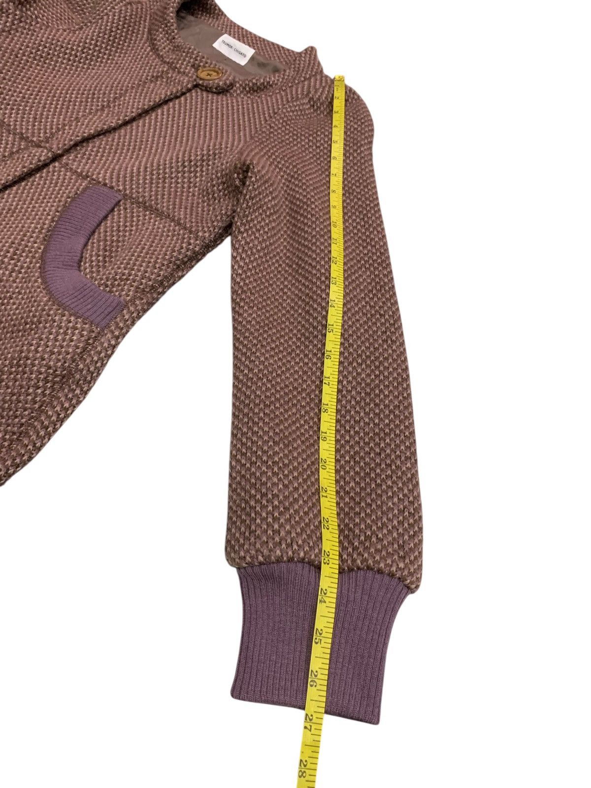 Issey Miyake Rare Tsumori Chisato Issey Miyake Wool Snap Button Jacket Size M / US 6-8 / IT 42-44 - 11 Thumbnail