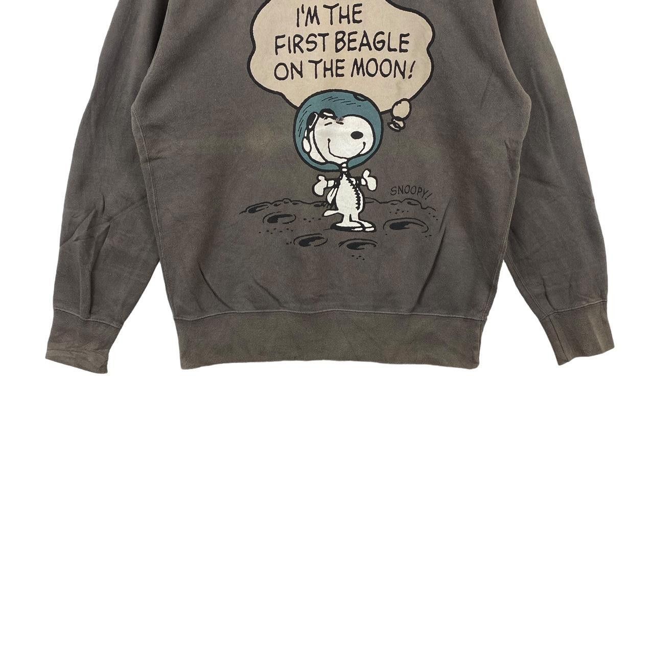 Peanuts UNIQLO x SNOOPY PEANUTS Beagle On The Moon Sweatshirt Size M / US 6-8 / IT 42-44 - 4 Thumbnail