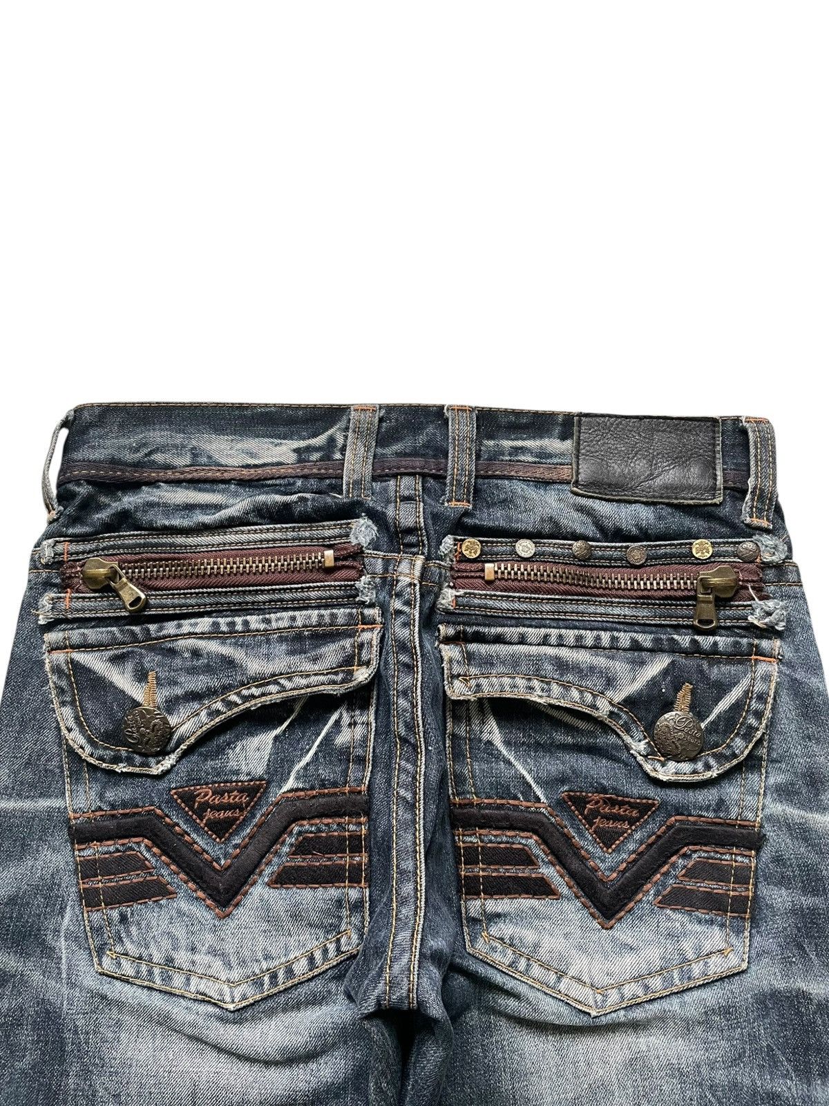 Japanese Brand Vintage Japanese Brand Clawmark Distressed Bootcut Jeans Size US 30 / EU 46 - 8 Thumbnail