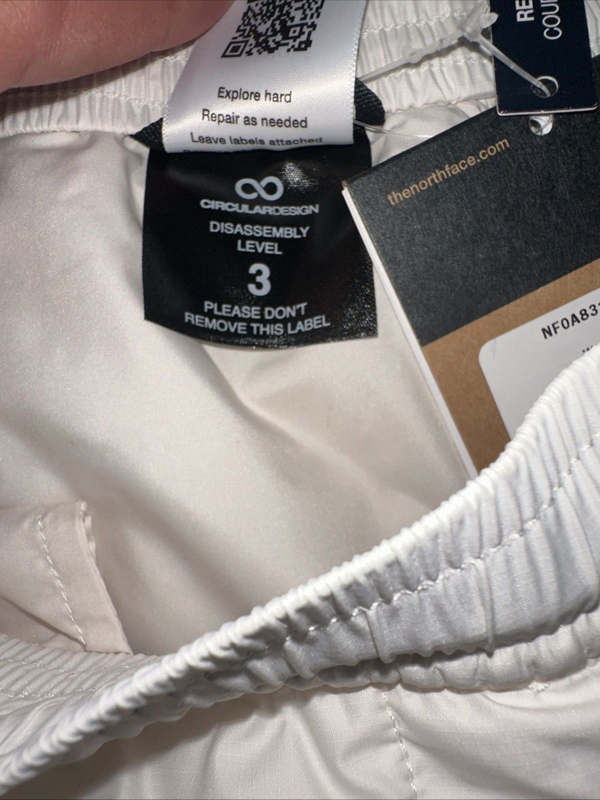 The North Face The North Face W Lhotse Pant Gardenia White XL(Men 34-36 In) Size 36" / US 14 / IT 50 - 6 Thumbnail
