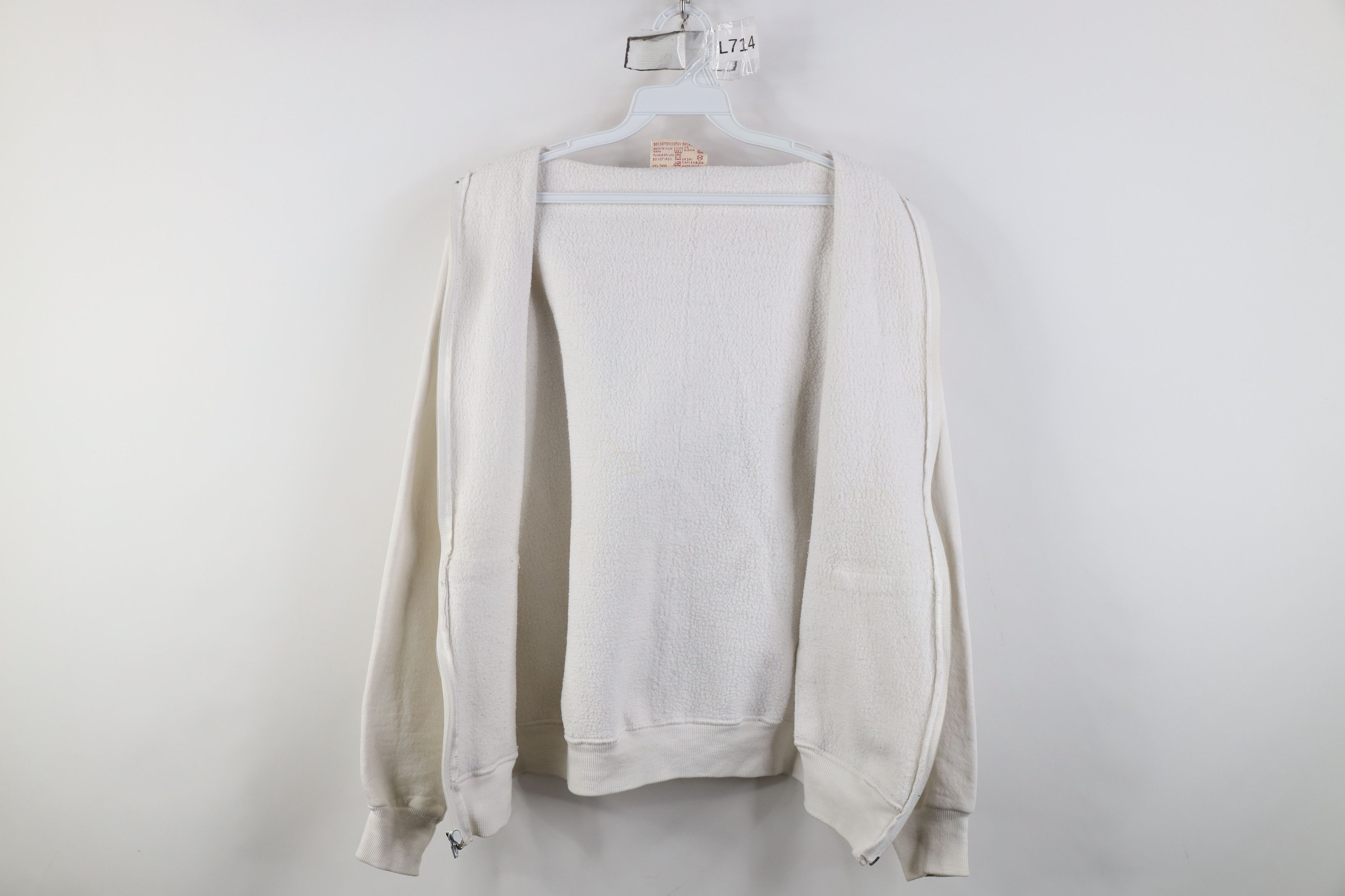 Russell Athletic Vintage 70s Russell Athletic Hoodie Sweatshirt White USA Size US S / EU 44-46 / 1 - 12 Thumbnail