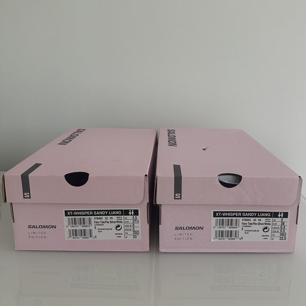 Salomon × Sandy Liang SALOMON XT WHISPER SANDY LIANG FAIRY TALE Size US 6 / IT 36 - 8 Thumbnail