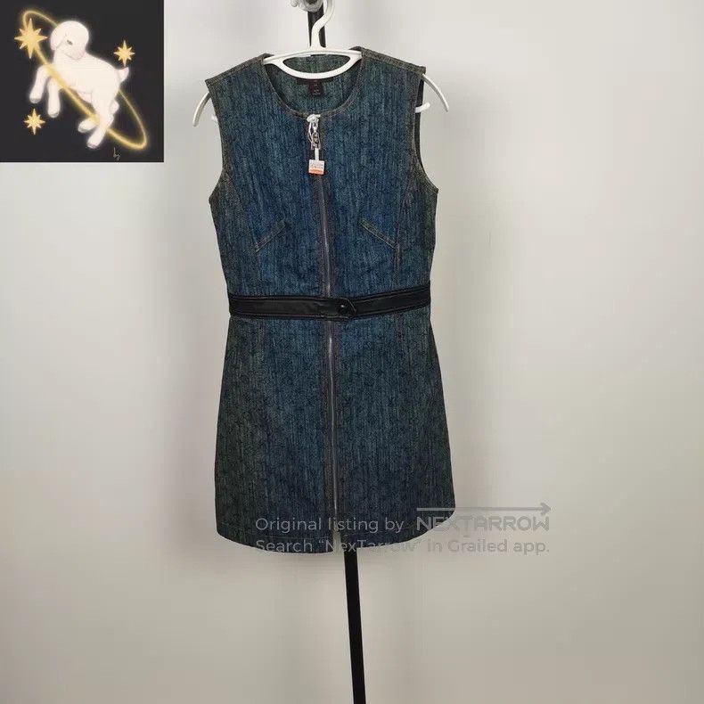 Louis Vuitton Louis Vuitton Blue made old full printed with old flower l Size XXS / US 00 / IT 34 - 1 Thumbnail