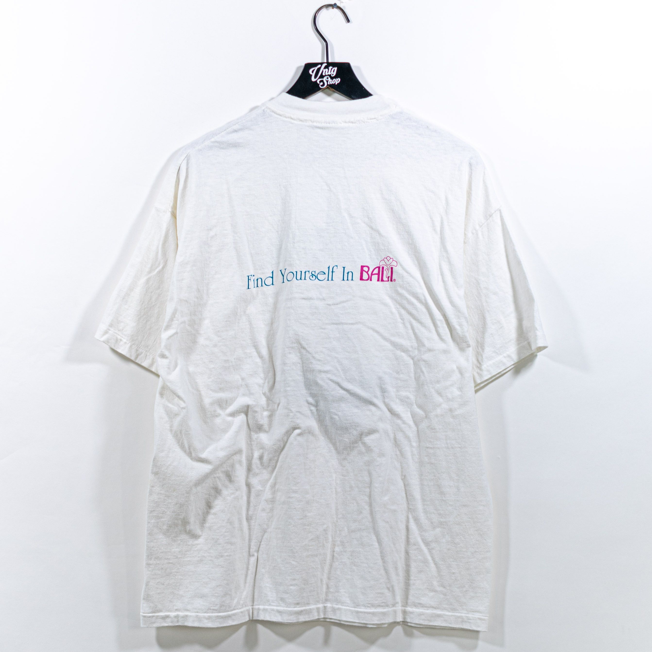 Vintage Find Yourself In Bali T-Shirt Art XL VTG 90s Retro Hippie Size US XL / EU 56 / 4 - 2 Thumbnail