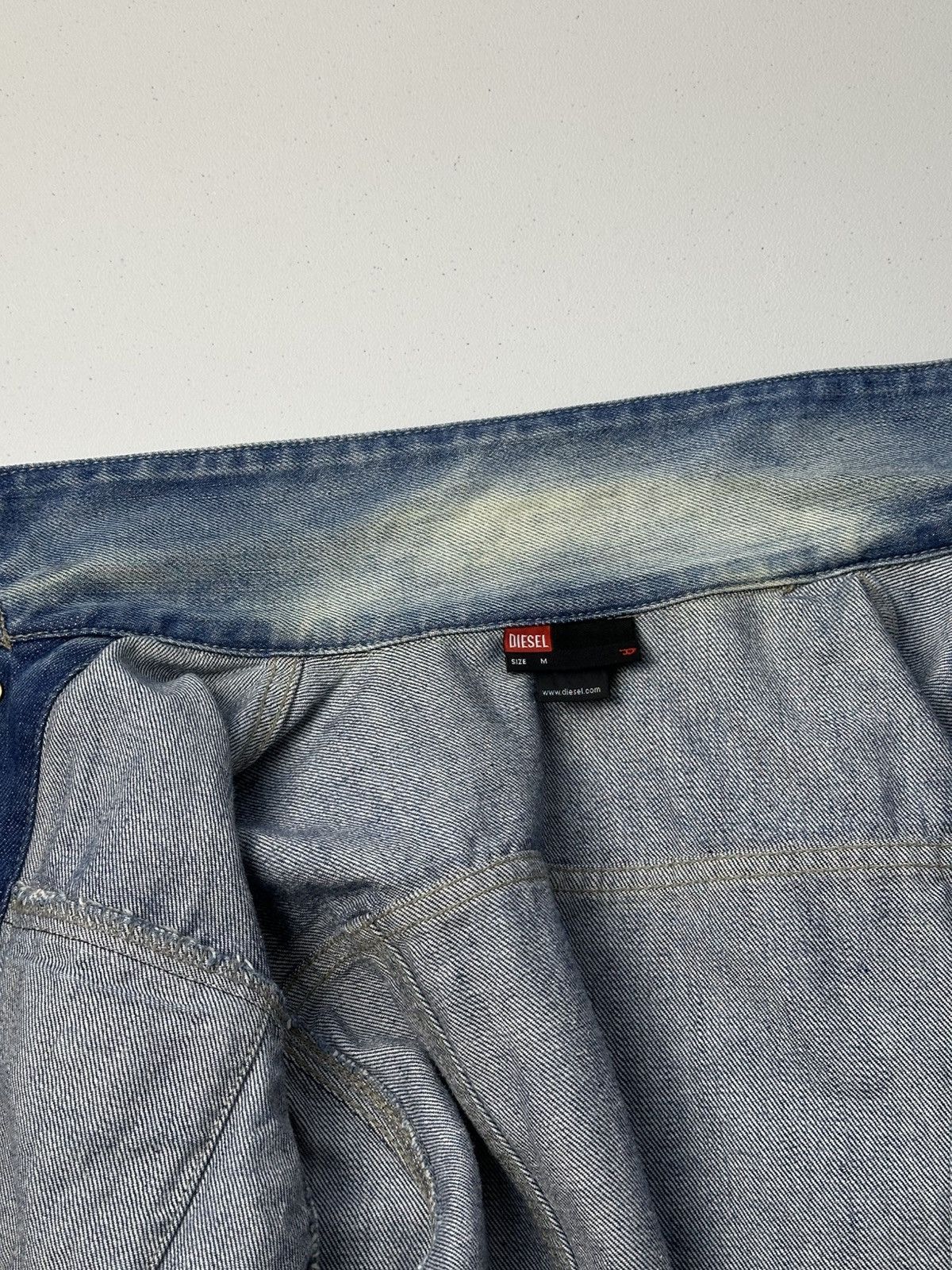 Diesel Vintage Y2k Diesel Denim Jacket Womens Size M / US 6-8 / IT 42-44 - 13 Thumbnail