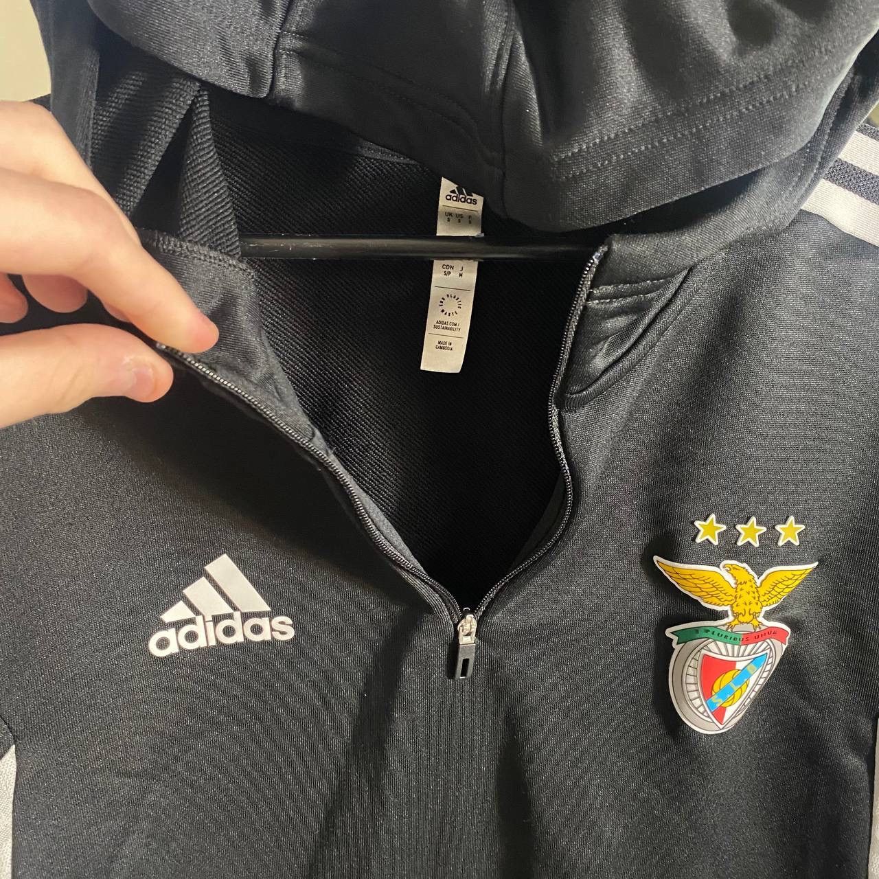 Adidas Adidas Benfica 1/3 zip Football Soccer 90s Size US S / EU 44-46 / 1 - 4 Thumbnail