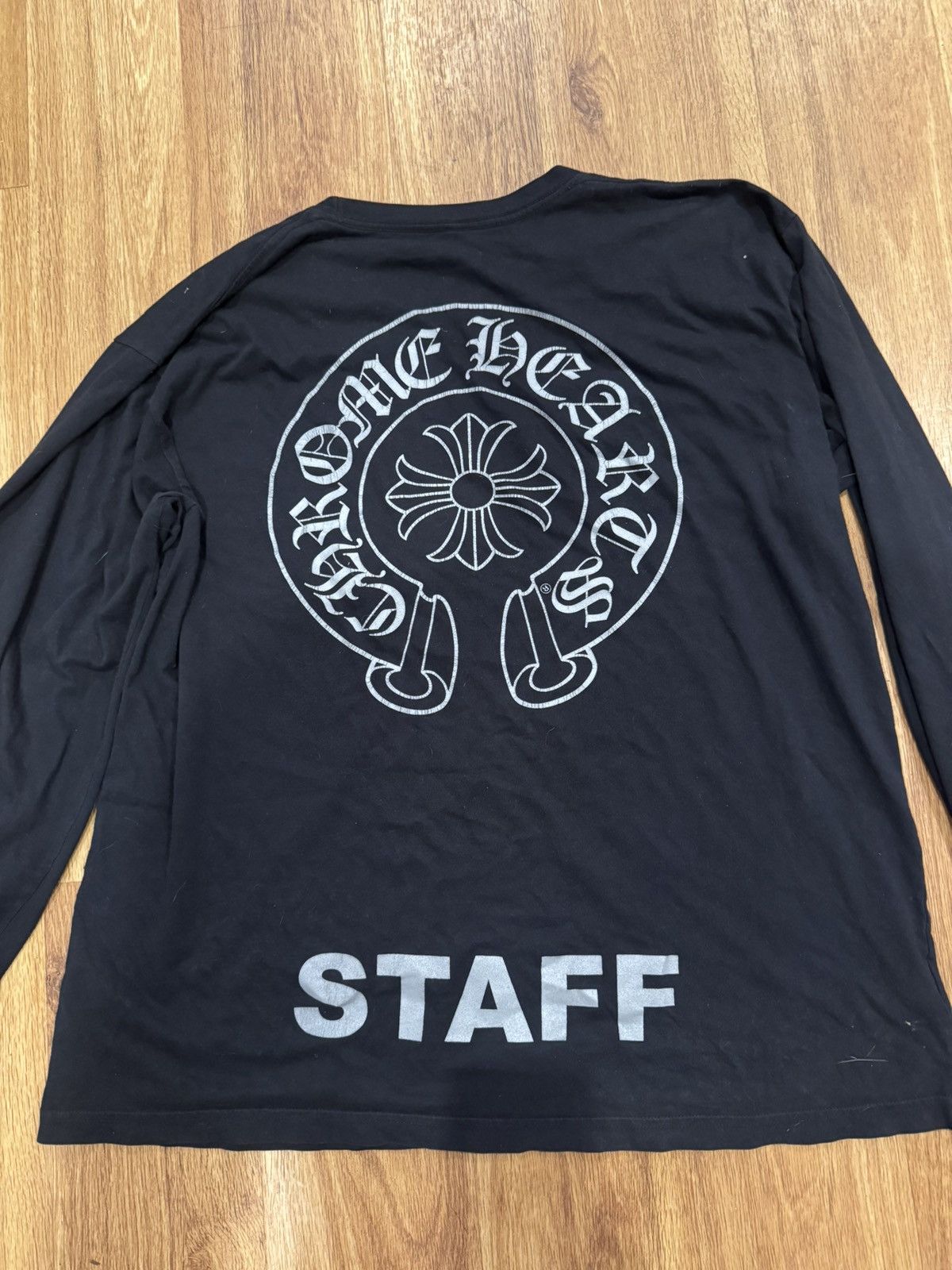 Chrome Hearts Chrome Hearts Staff Tee Grey Size US XXL / EU 58 / 5 - 6 Thumbnail