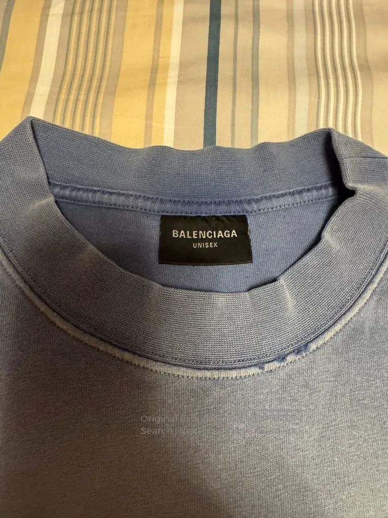 Balenciaga Balenciaga Letter Printed Crew Neck Short Sleeve T-Shirt Size US L / EU 52-54 / 3 - 2 Thumbnail