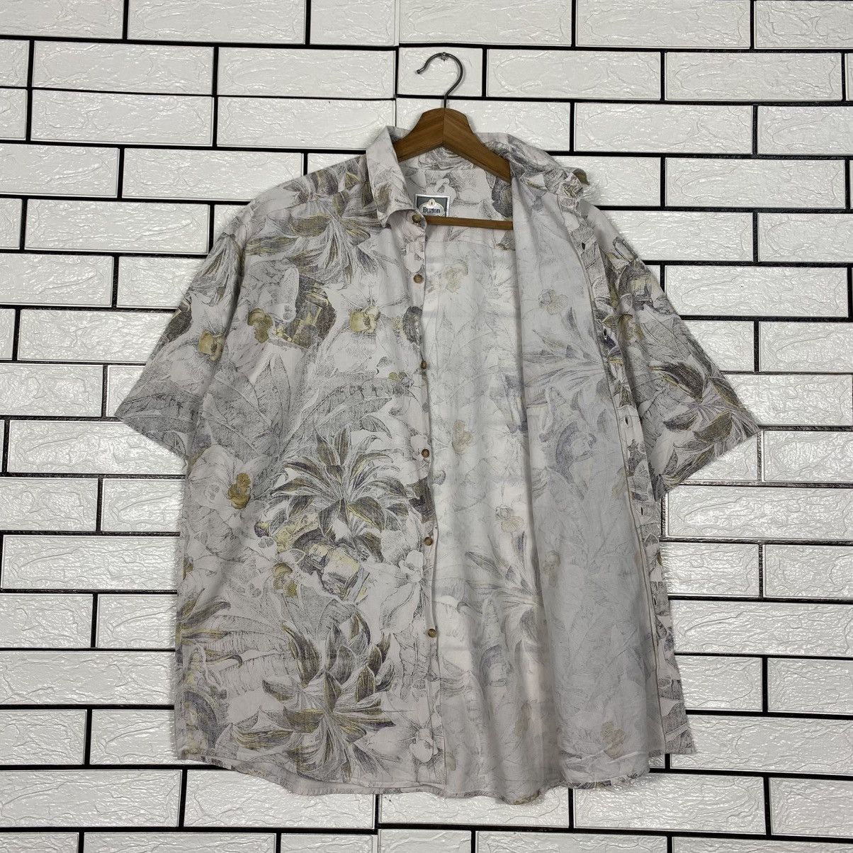 Japanese Brand Vintage Hawaii Shirt Button Burton Evolution Full Print Size US M / EU 48-50 / 2 - 12 Thumbnail