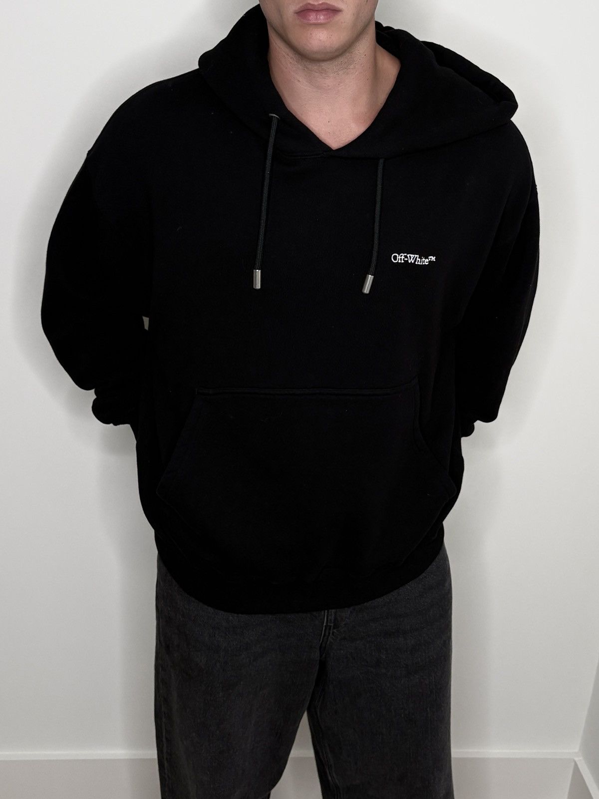 Off-White Off-White Boro Arrow Oversize Skate Hoodie Size US XL / EU 56 / 4 - 2 Thumbnail