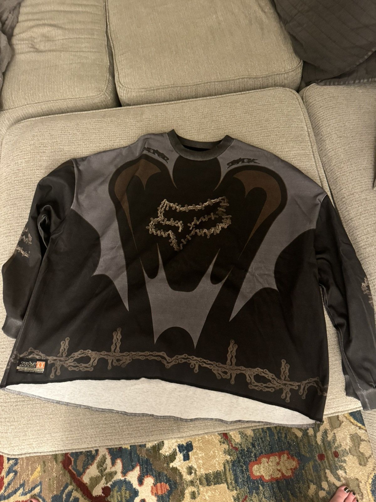 Travis Scott Travis Scott Cactuscon Exclusive Fox Motocross Long Sleeve Size US L / EU 52-54 / 3 - 1 Thumbnail