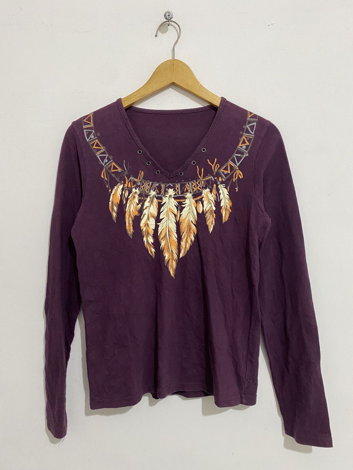 If Six Was Nine Japanese indian necklace printed lgb ifsix styled AA0057 Size US S / EU 44-46 / 1 - 1 Thumbnail
