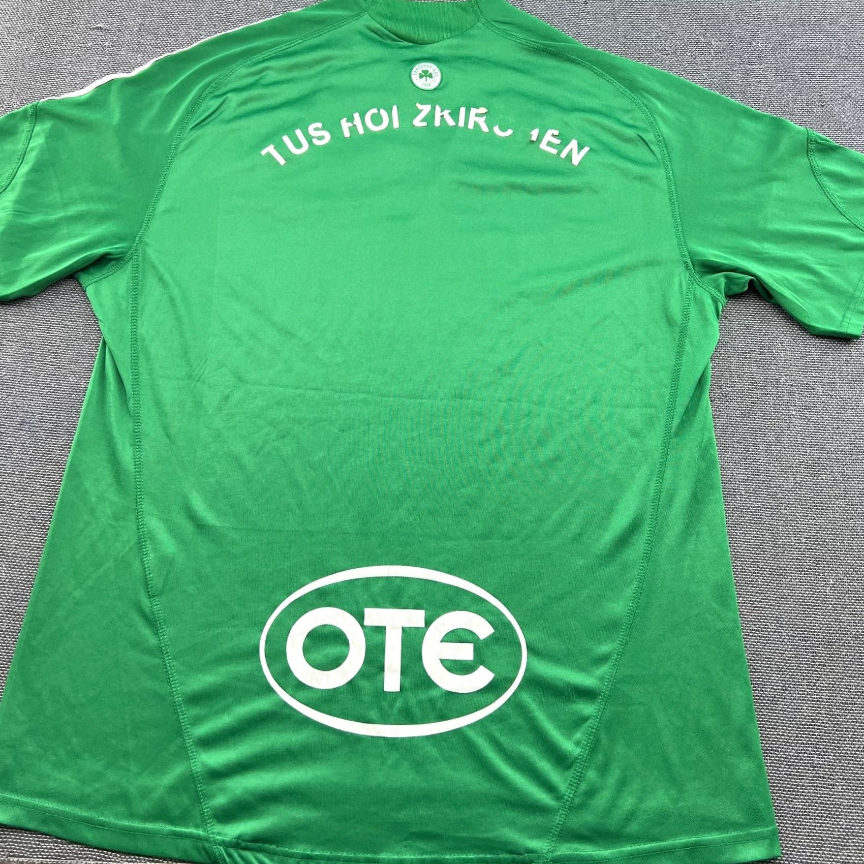 Adidas Panathinaikos 2009 2010 Home Mens Football Jersey Large Adidas Shirt Shirt Mens Large Green Football Jersey adidas Shirt Mens Green Size US L / EU 52-54 / 3 - 3 Thumbnail