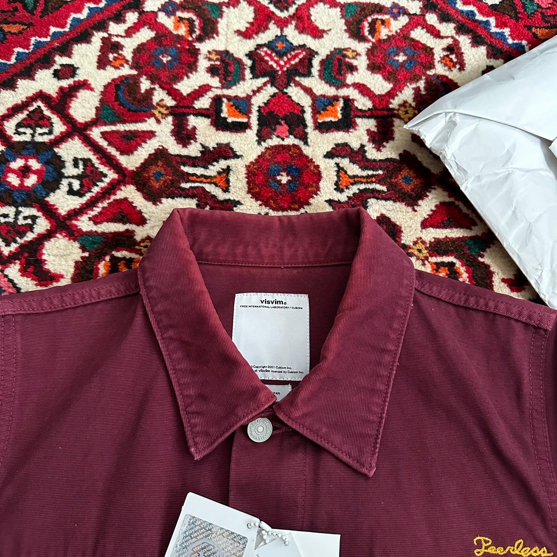 Visvim visvim 17aw 101 jumbo special blood worm dyed 2 Size US M / EU 48-50 / 2 - 5 Thumbnail