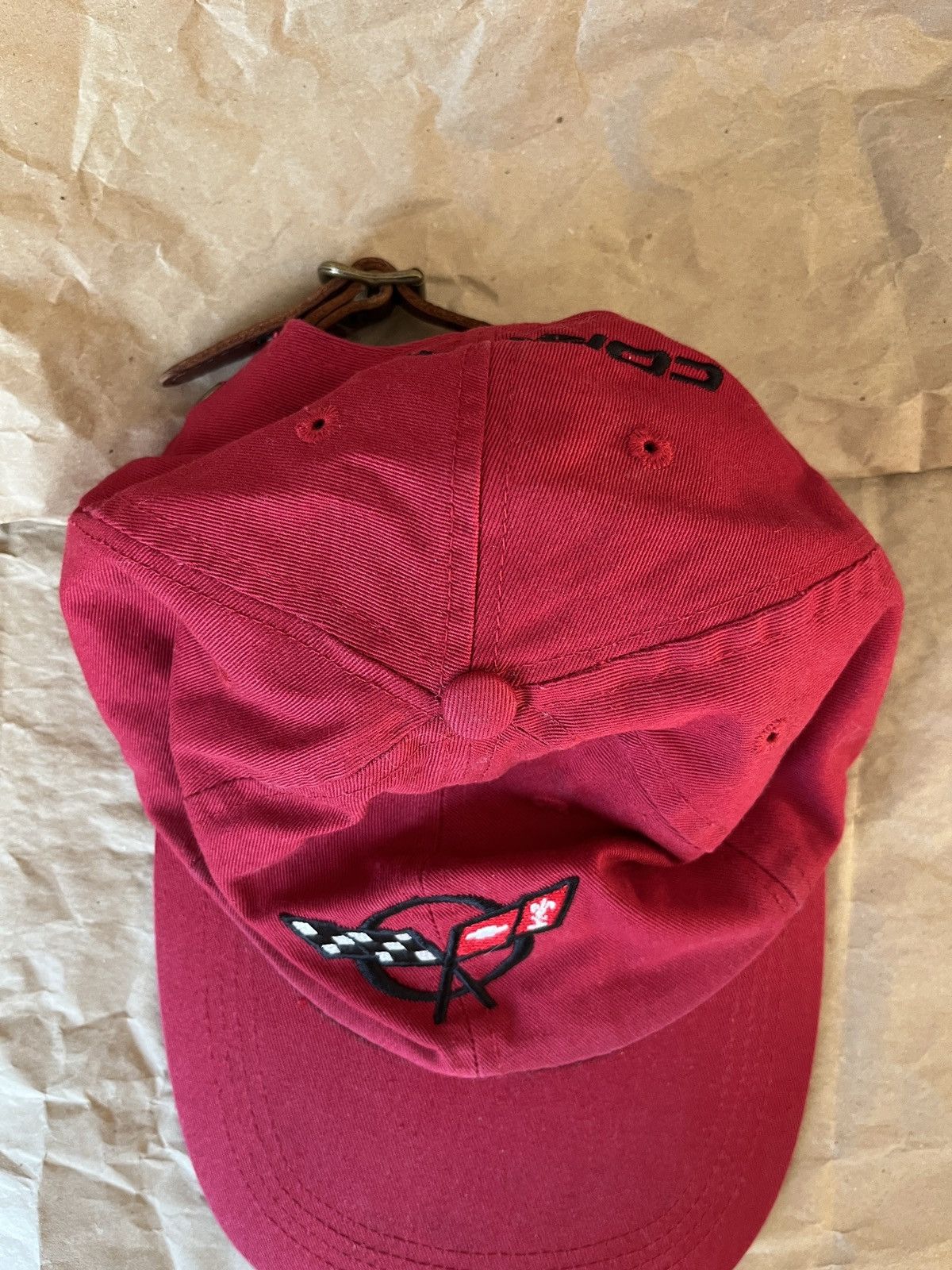 Chevrolet Vintage Chevrolet CORVETTE Red Cap Size ONE SIZE - 6 Thumbnail