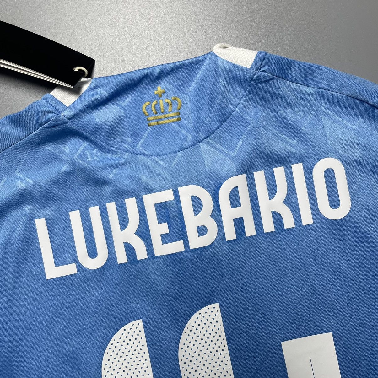 Adidas × Vintage BELGIUM ADIDAS 2024 EURO FOOTBALL AWAY JERSEY #14 LUKEBAKIO Size US M / EU 48-50 / 2 - 13 Thumbnail