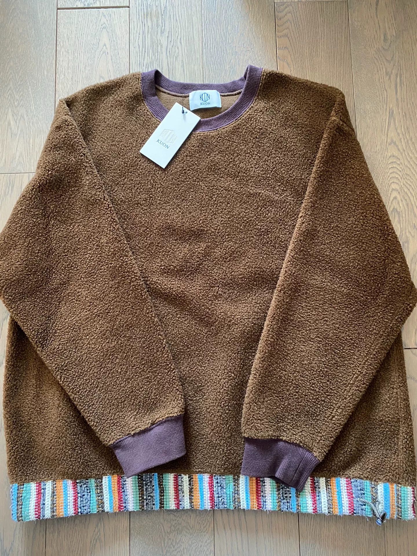 KUON KUON BORO Pullover 19AW Size US M / EU 48-50 / 2 - 1 Thumbnail