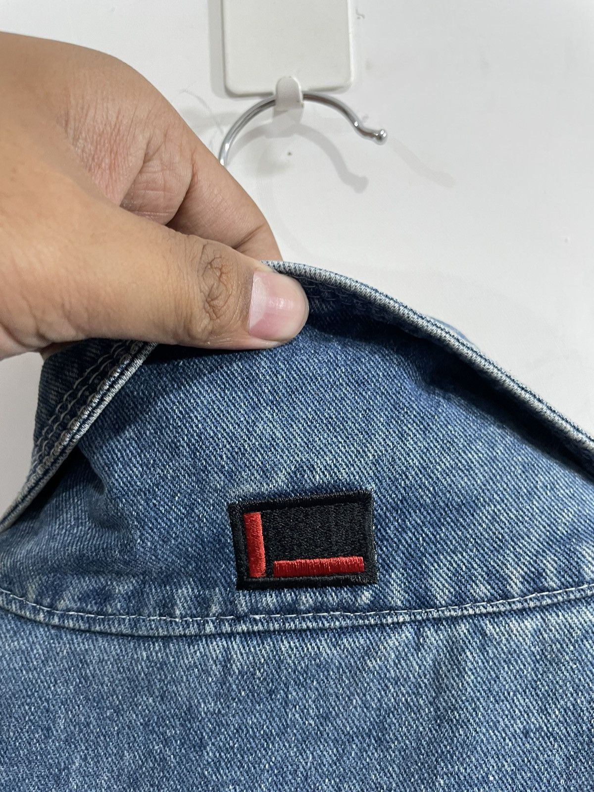 Fubu 90s Fubu hip hop denim embroidery logo Y2k style Size US XL / EU 56 / 4 - 12 Thumbnail