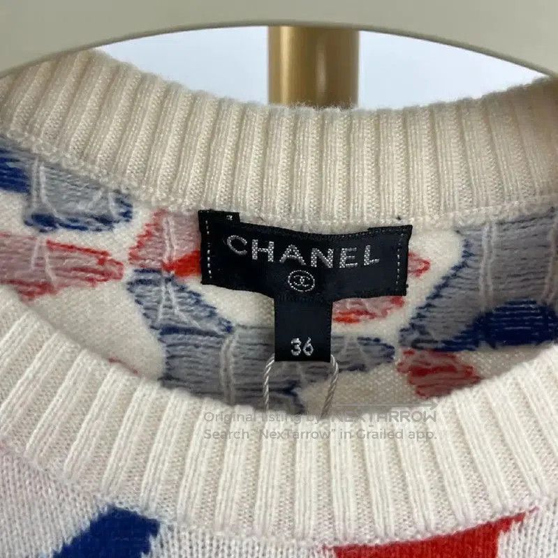 Chanel Chanel Colorful Polyester Women's T-Shirt . Size M / US 6-8 / IT 42-44 - 4 Thumbnail