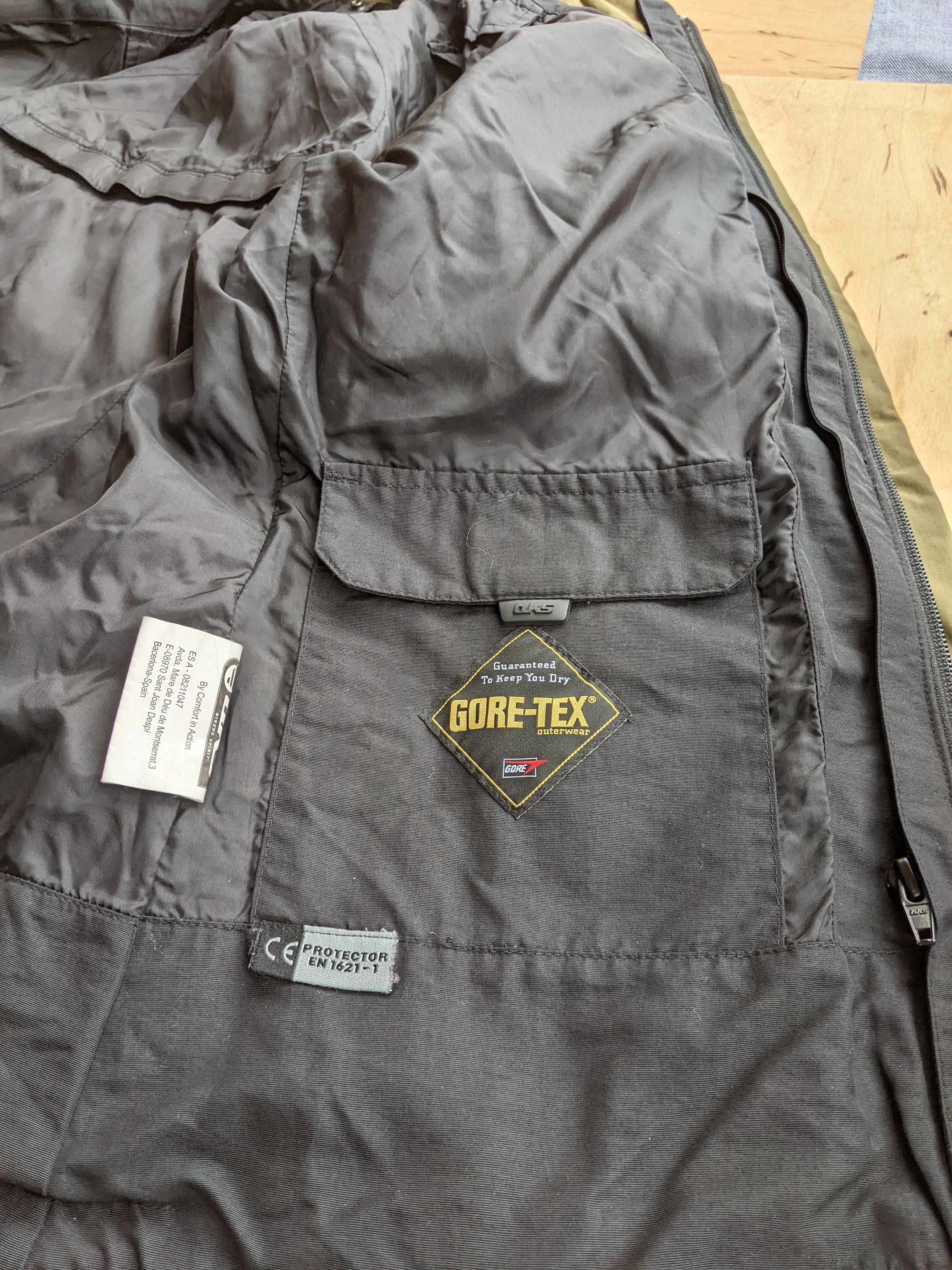 Goretex BKS Biker Jacket Gore-tex Moto Dainese Alpinestars Nike ACG Size US S / EU 44-46 / 1 - 14 Thumbnail