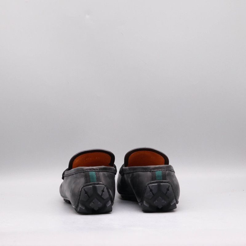 Gucci Gucci Leather Logo Loafers for Men -2508 Size US 8 / EU 41 - 1 Thumbnail