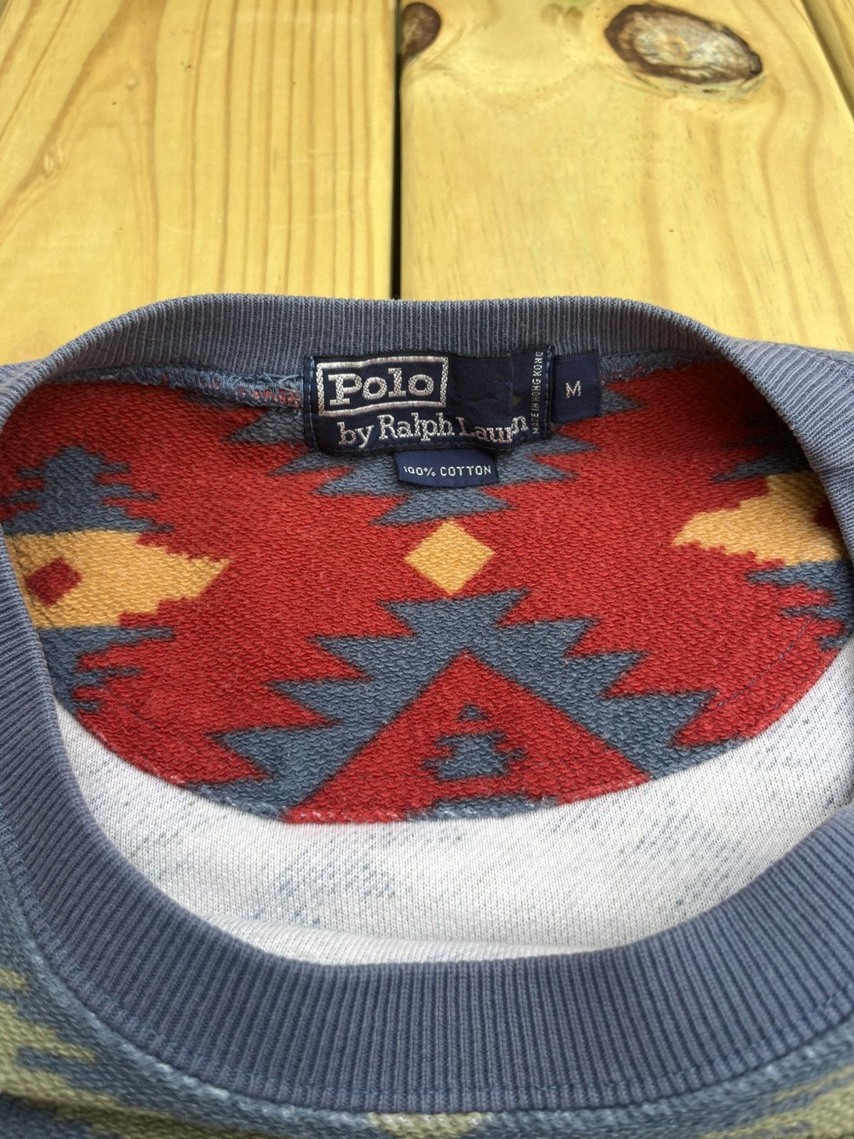 Polo Ralph Lauren Polo Ralph Lauren Aztec multicolor sweatshirt Size US M / EU 48-50 / 2 - 3 Thumbnail