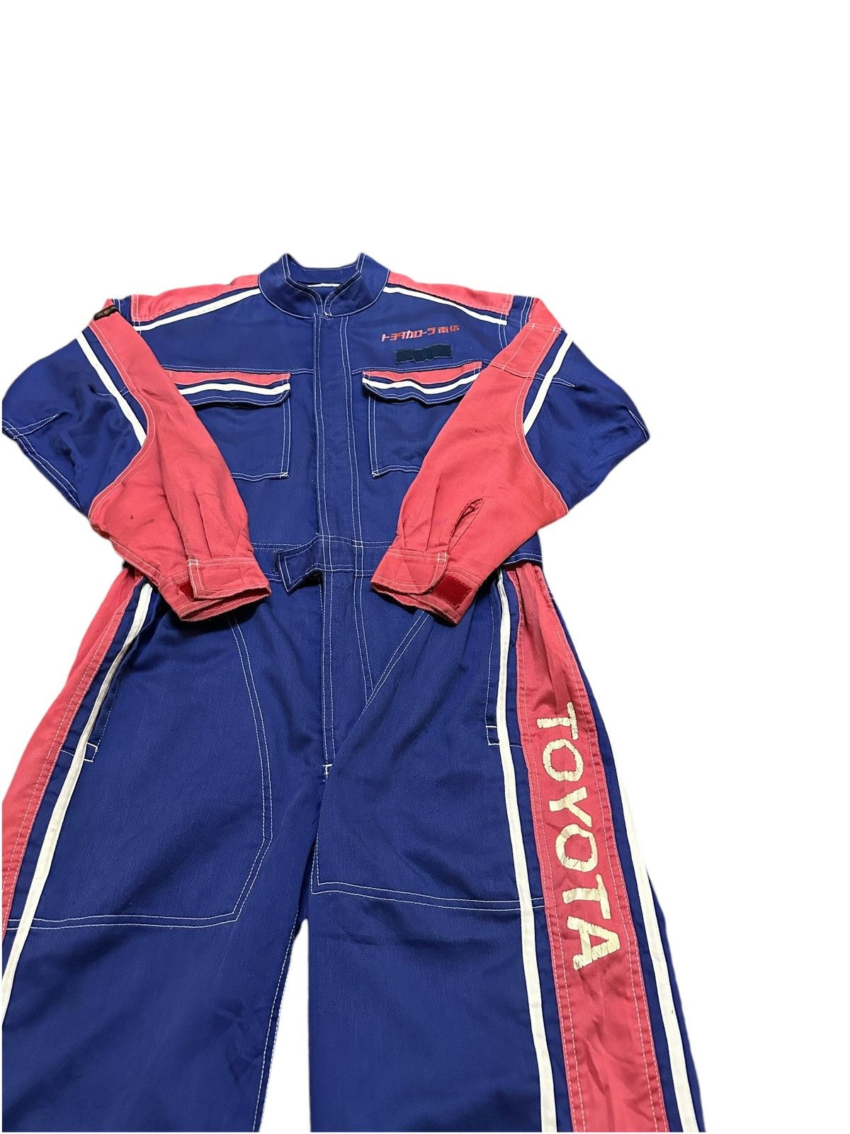 Vintage Vintage Toyota Corolla Overall Jumpsuit worker Size US 36 / EU 52 - 5 Thumbnail