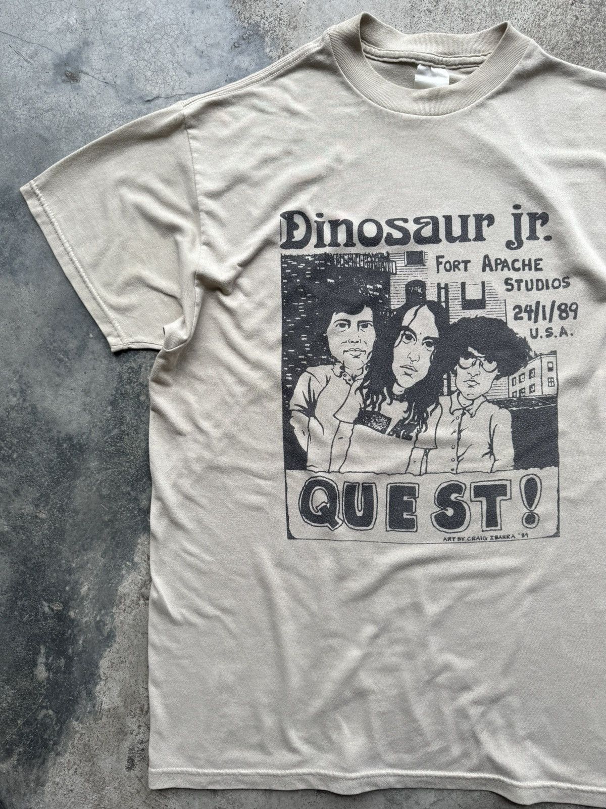 Band Tees × Vintage Vintage Dinosaur Jr Band Art By Craig Ibarra Size US L / EU 52-54 / 3 - 5 Thumbnail