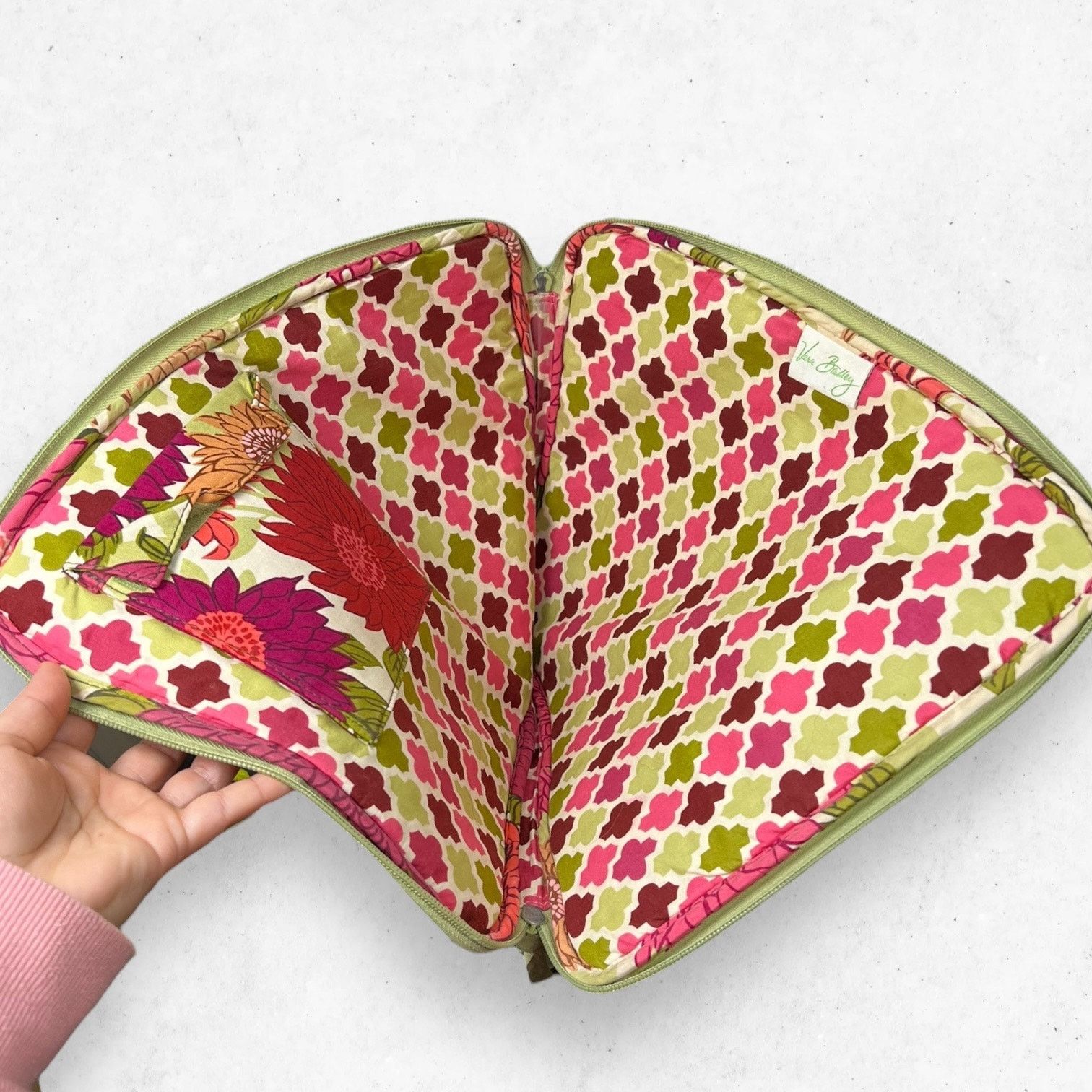 Vera Bradley Vera Bradley "Raspberry Fizz" Pattern Laptop Bag 13in X 10in Size ONE SIZE - 5 Thumbnail