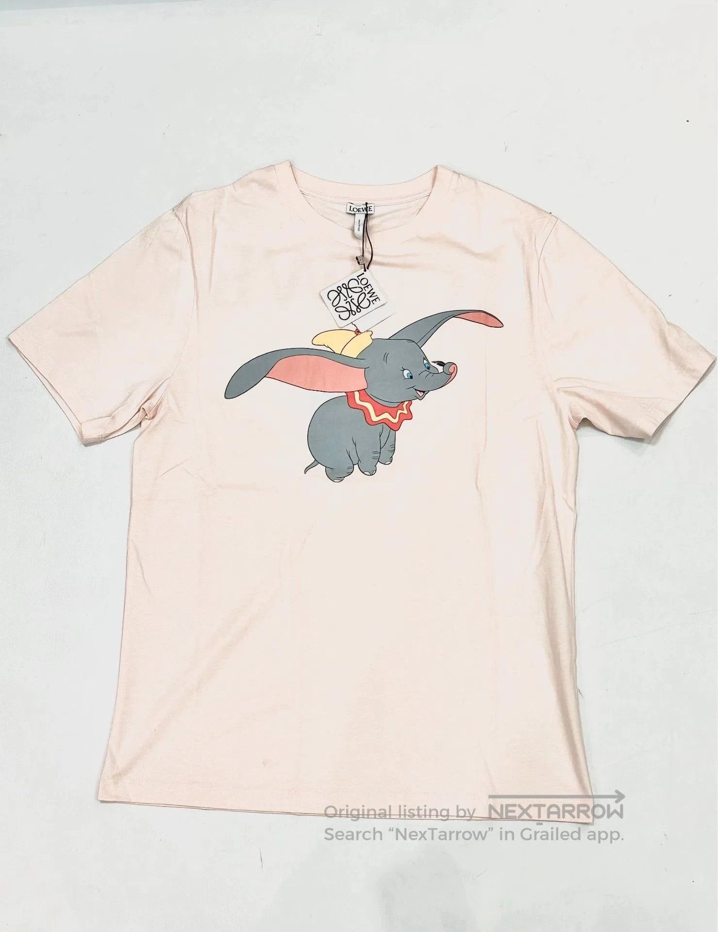 Loewe Loewe Pink Dumbo Print Short Sleeve T-shirt. Size US S / EU 44-46 / 1 - 1 Thumbnail