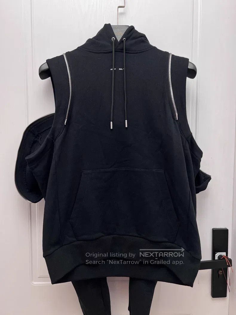 Heliot Emil Heliot Emil Heavyweight Hooded Sweatshirt Size US M / EU 48-50 / 2 - 2 Thumbnail