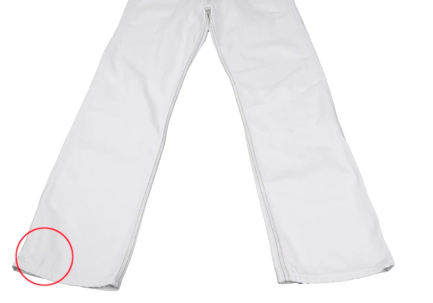 Junya Watanabe Bleached Denim Pants in Off White Size M Size US 30 / EU 46 - 6 Thumbnail