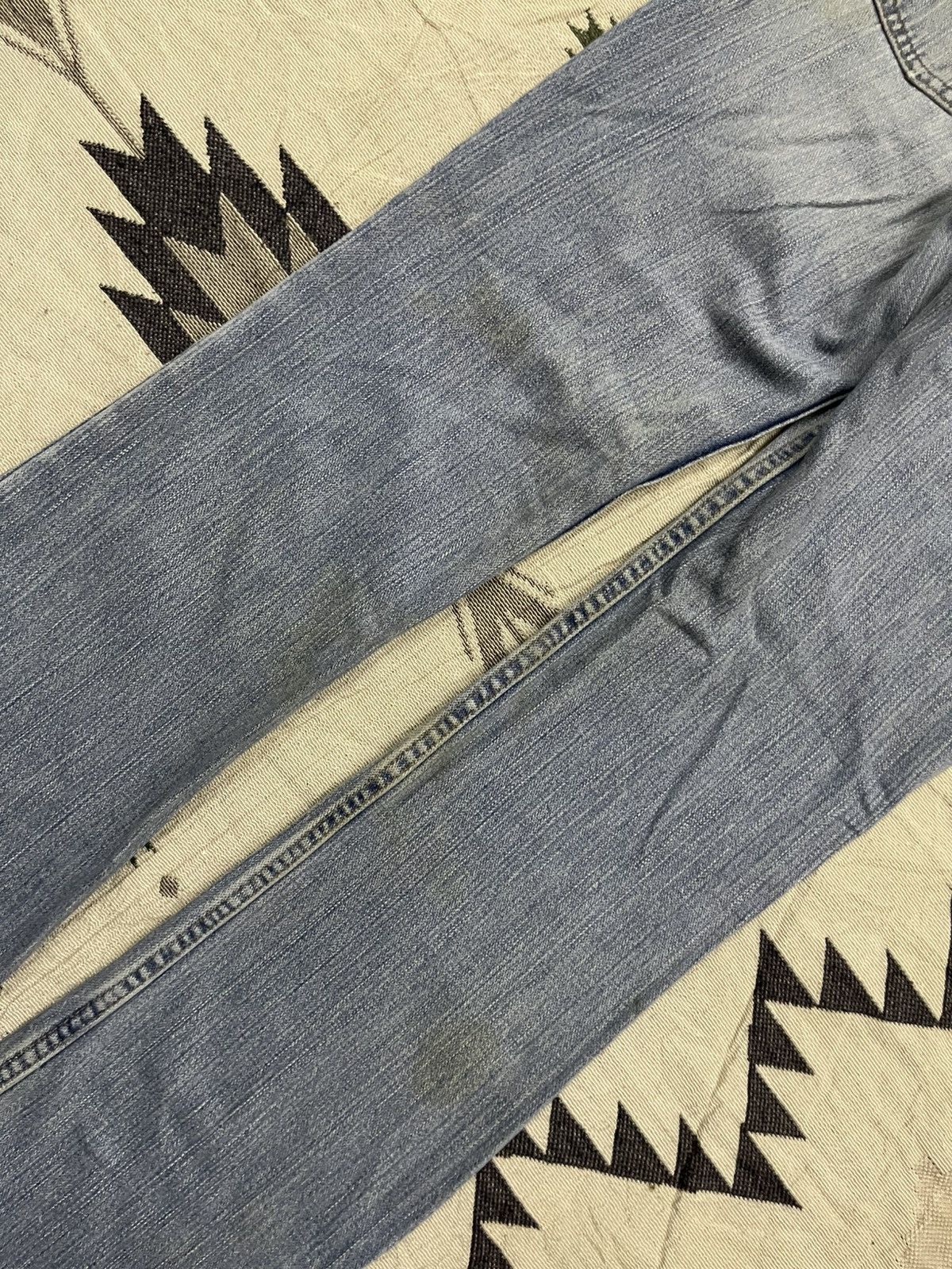 Levi's VINTAGE LEVIS 518 SUPER LOW BOOTCUT JEANS MADE IN USA Size 28" / US 6 / IT 42 - 13 Thumbnail