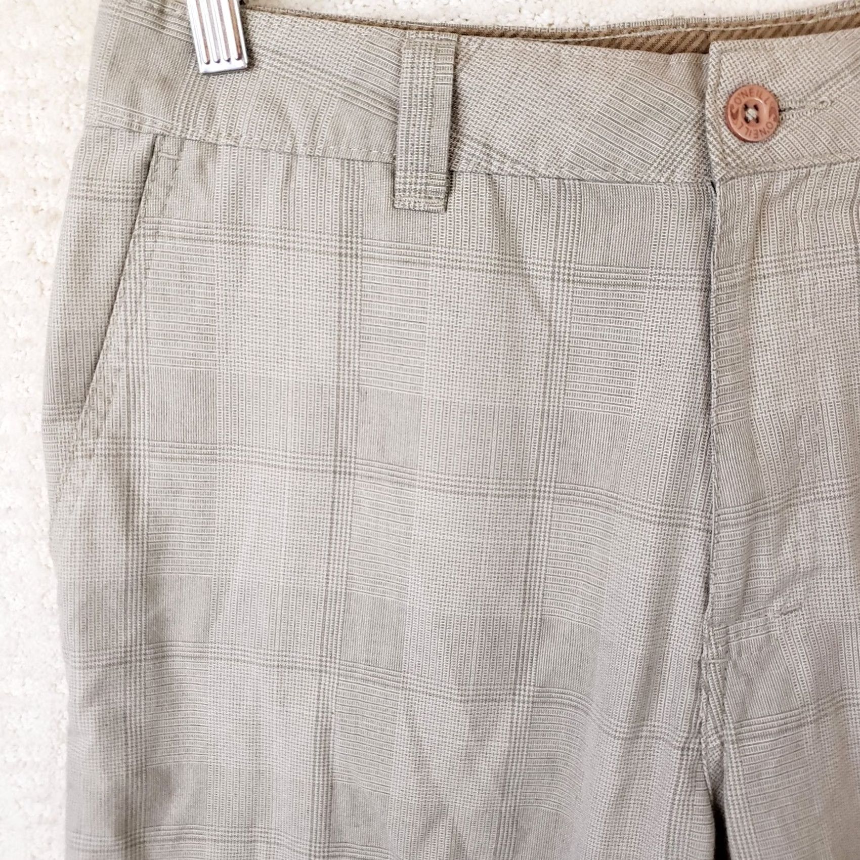 O'Neill EUC Oneill Plaid Shorts Mens 32 Chino Polyester/Viscose Sale Size US 32 / EU 48 - 2 Thumbnail