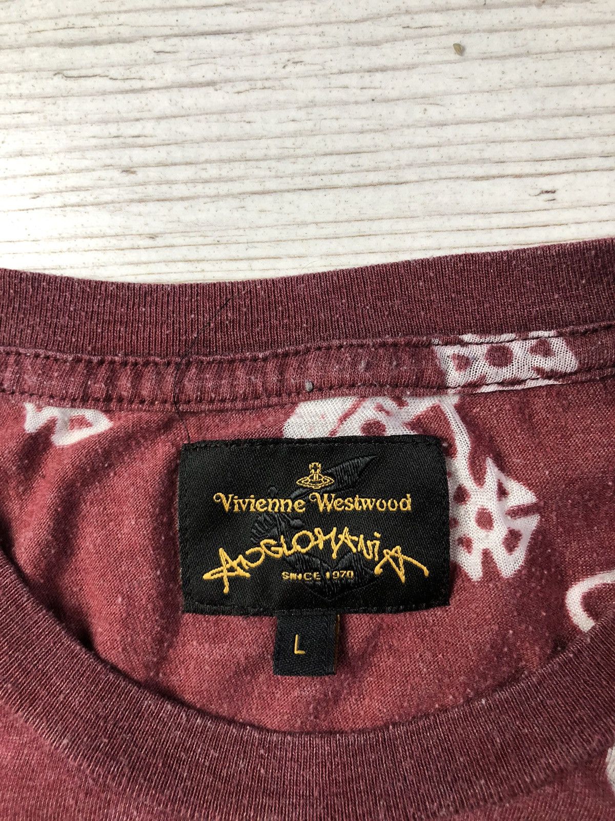 Vivienne Westwood T shirt vivienne westwood monogram vintage Size US L / EU 52-54 / 3 - 5 Thumbnail