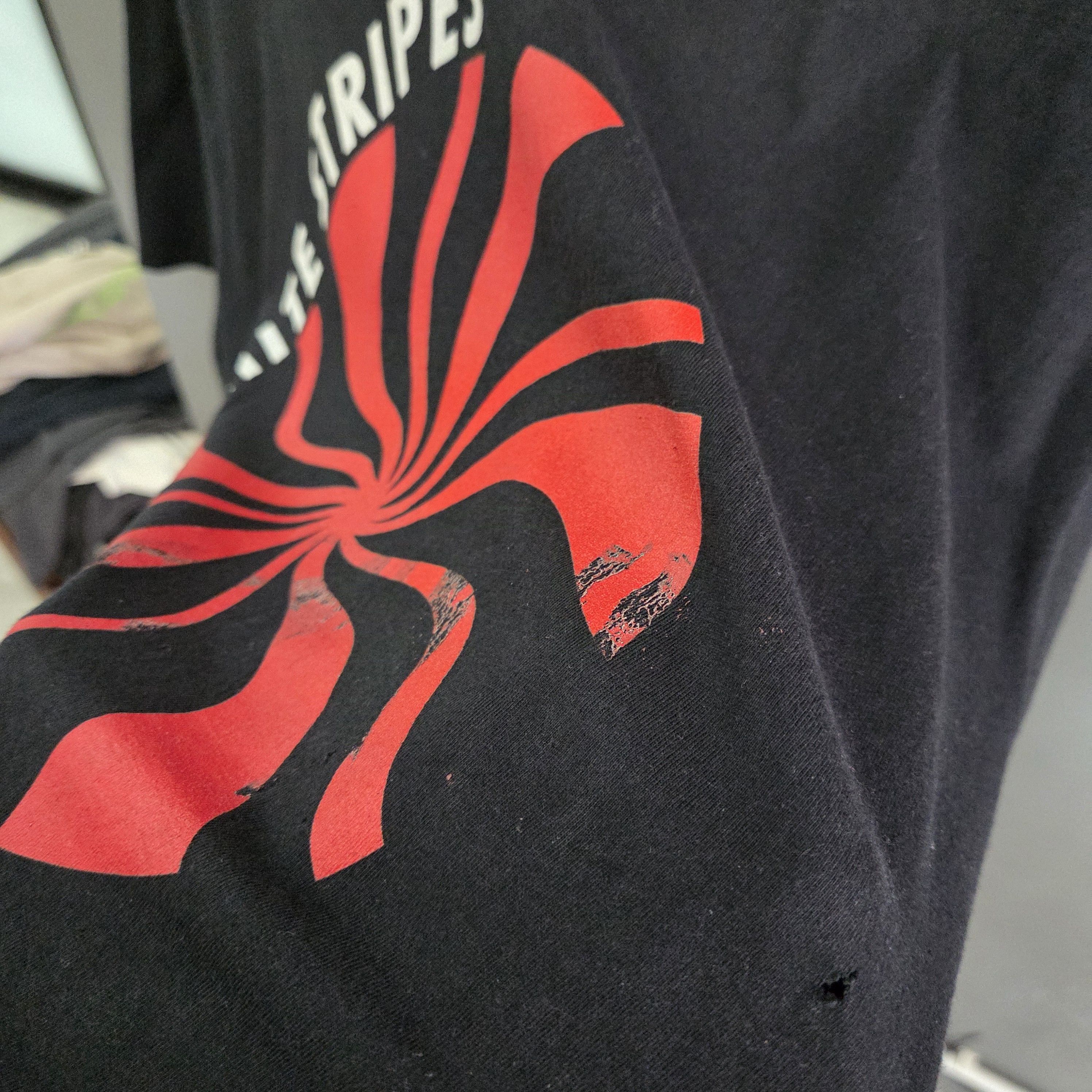 Vintage The White Stripes 00s Band Tee Size US L / EU 52-54 / 3 - 3 Thumbnail