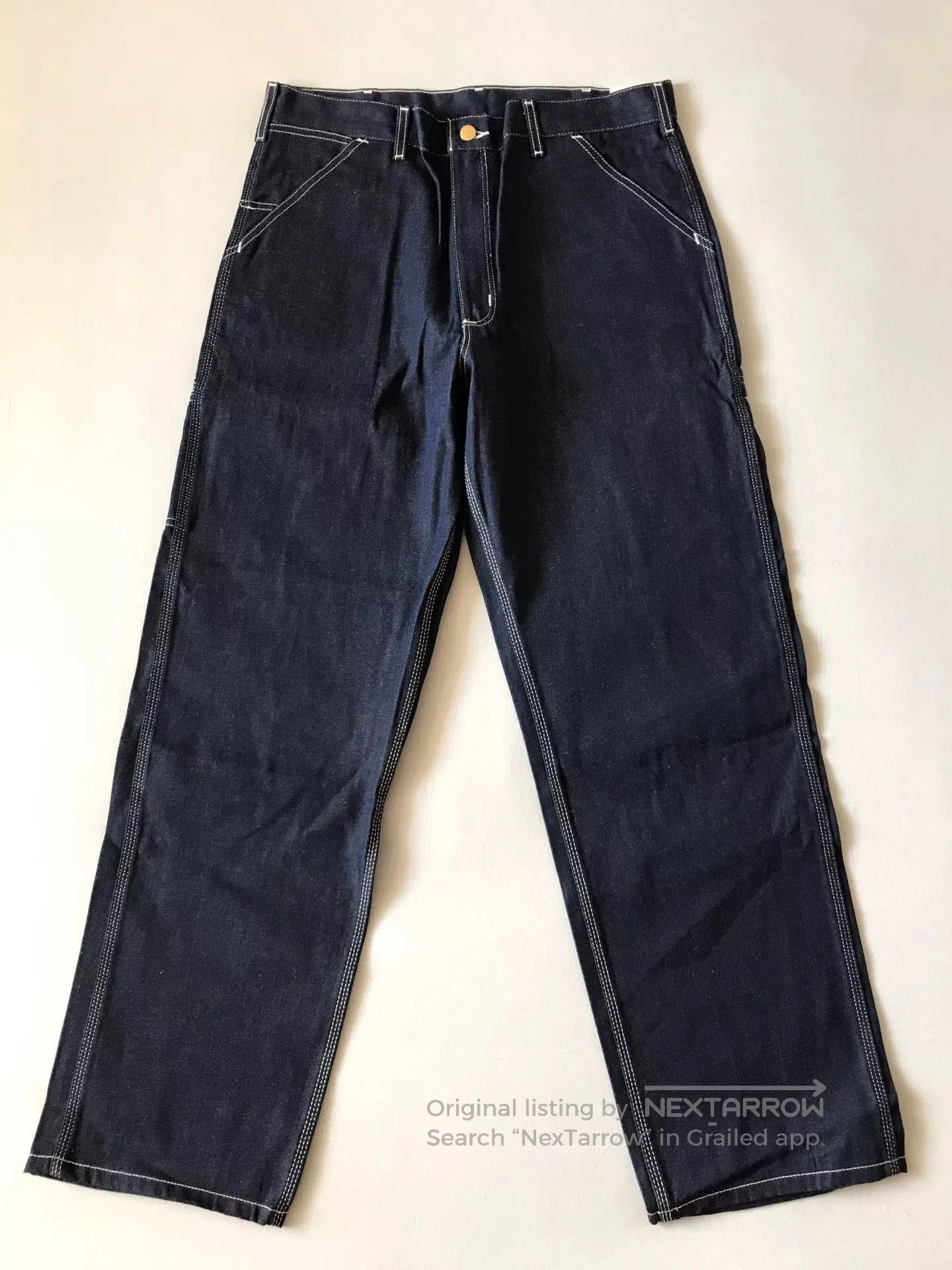 Carhartt Carhartt B03 W36L32 Denim Work Pants. Size US 36 / EU 52 - 2 Thumbnail