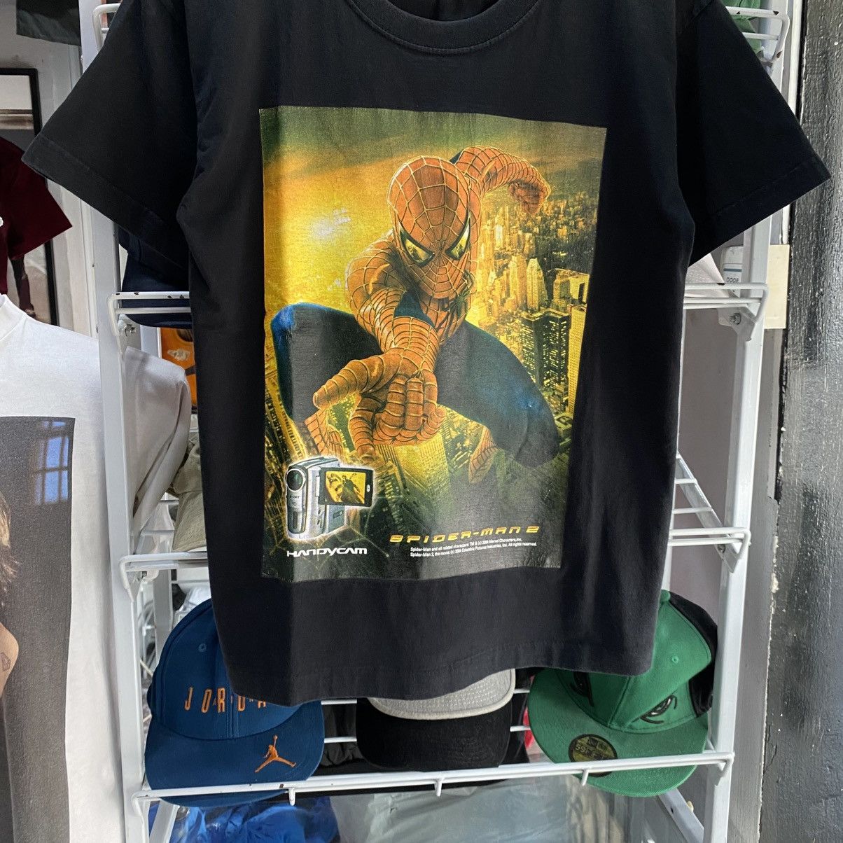 Other × Vintage Vintage 2004 Spider-Man 2 Graphic Movie Tee Shirt Black M Size US M / EU 48-50 / 2 - 4 Thumbnail