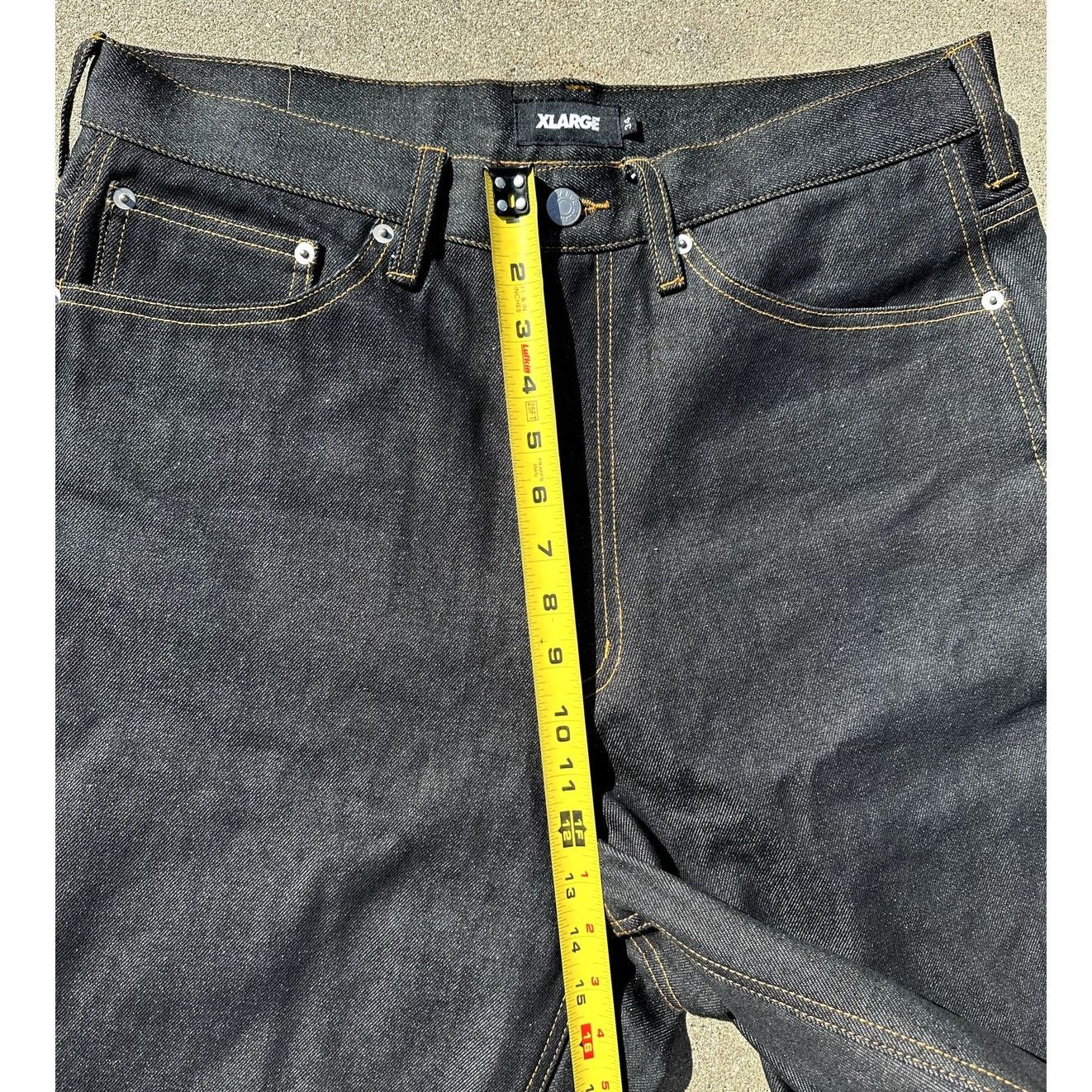 X-LARGE X Large Japan Sample Denim Skate Shorts Jorts Embroidered Size US 34 / EU 50 - 8 Thumbnail