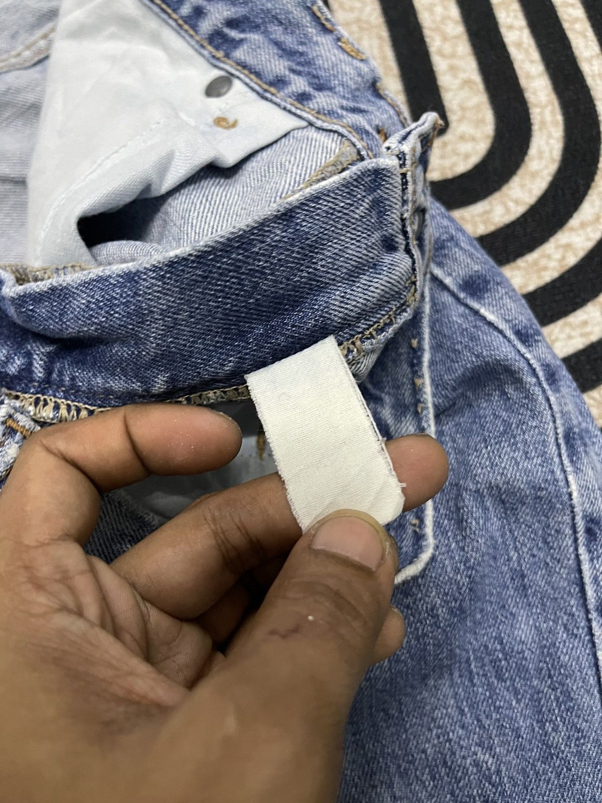 Polo Ralph Lauren 90s POLO RALPH LAUREN BAGGY JEANS MADE IN USA Size US 30 / EU 46 - 11 Thumbnail