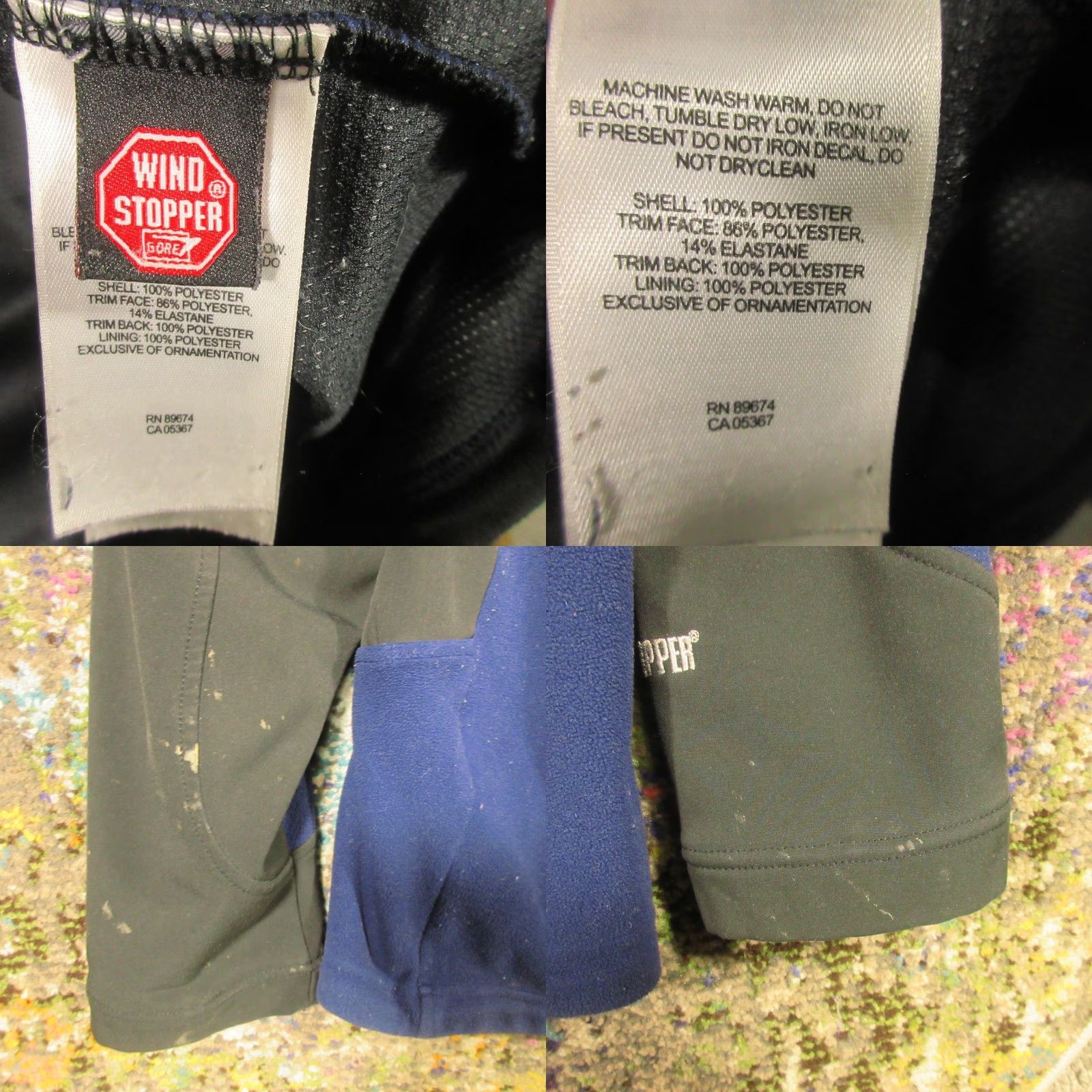 Mountain Hardwear VINTAGE Mountain Hardwear Windstopper Jacket Mens M Blue XS? Size US M / EU 48-50 / 2 - 8 Thumbnail