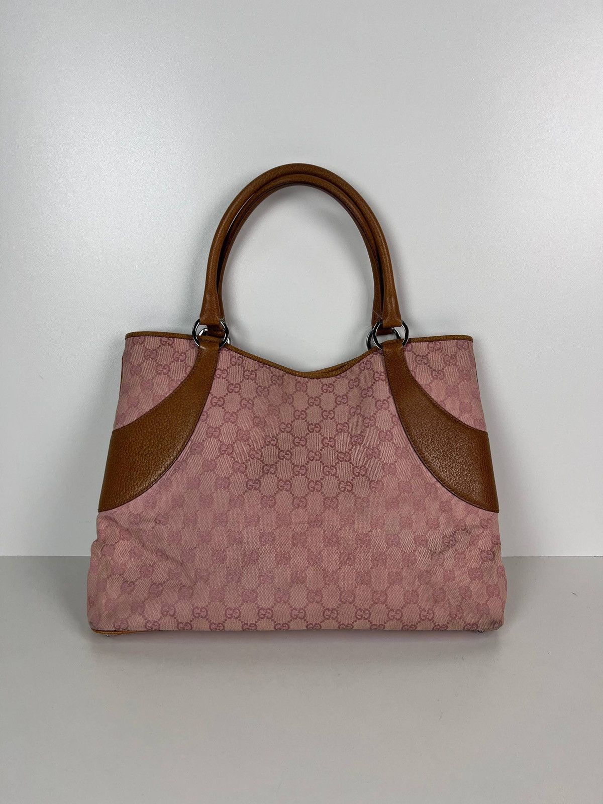 Gucci Gucci canvas tote bag pink Size ONE SIZE - 18 Thumbnail