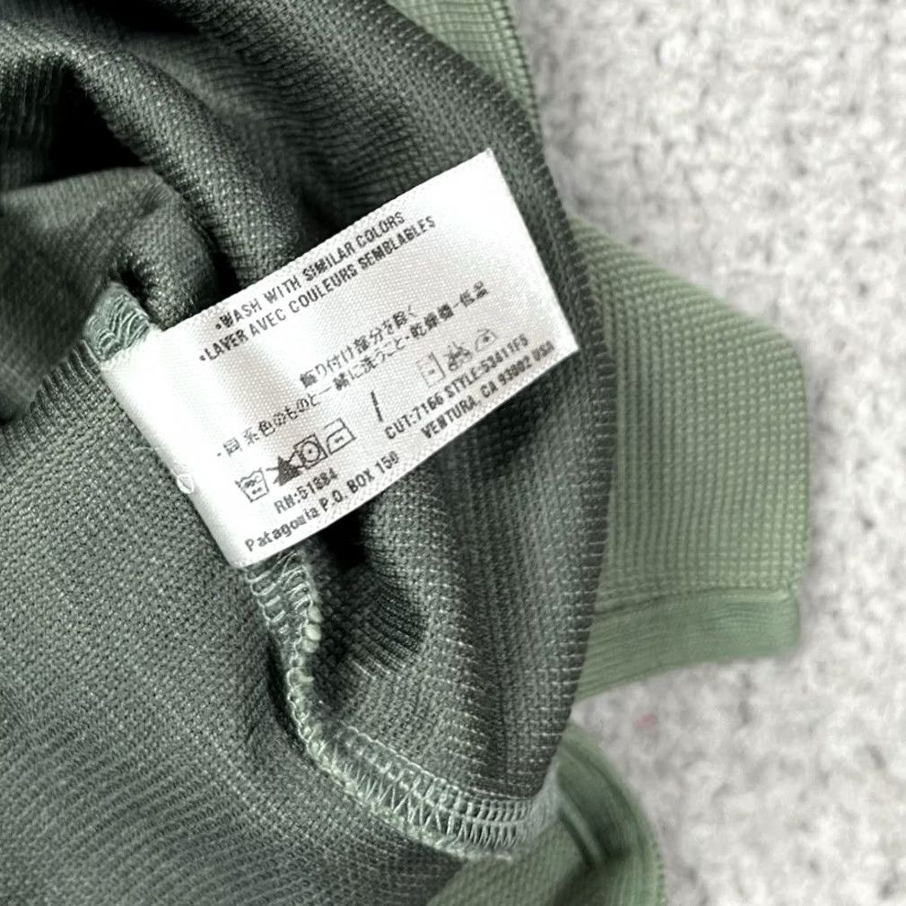 Patagonia Patagonia Polo Shirt Men L Green Snap Button Organic Cotton Short Sleeve Polo Shirt Size US L / EU 52-54 / 3 - 7 Thumbnail