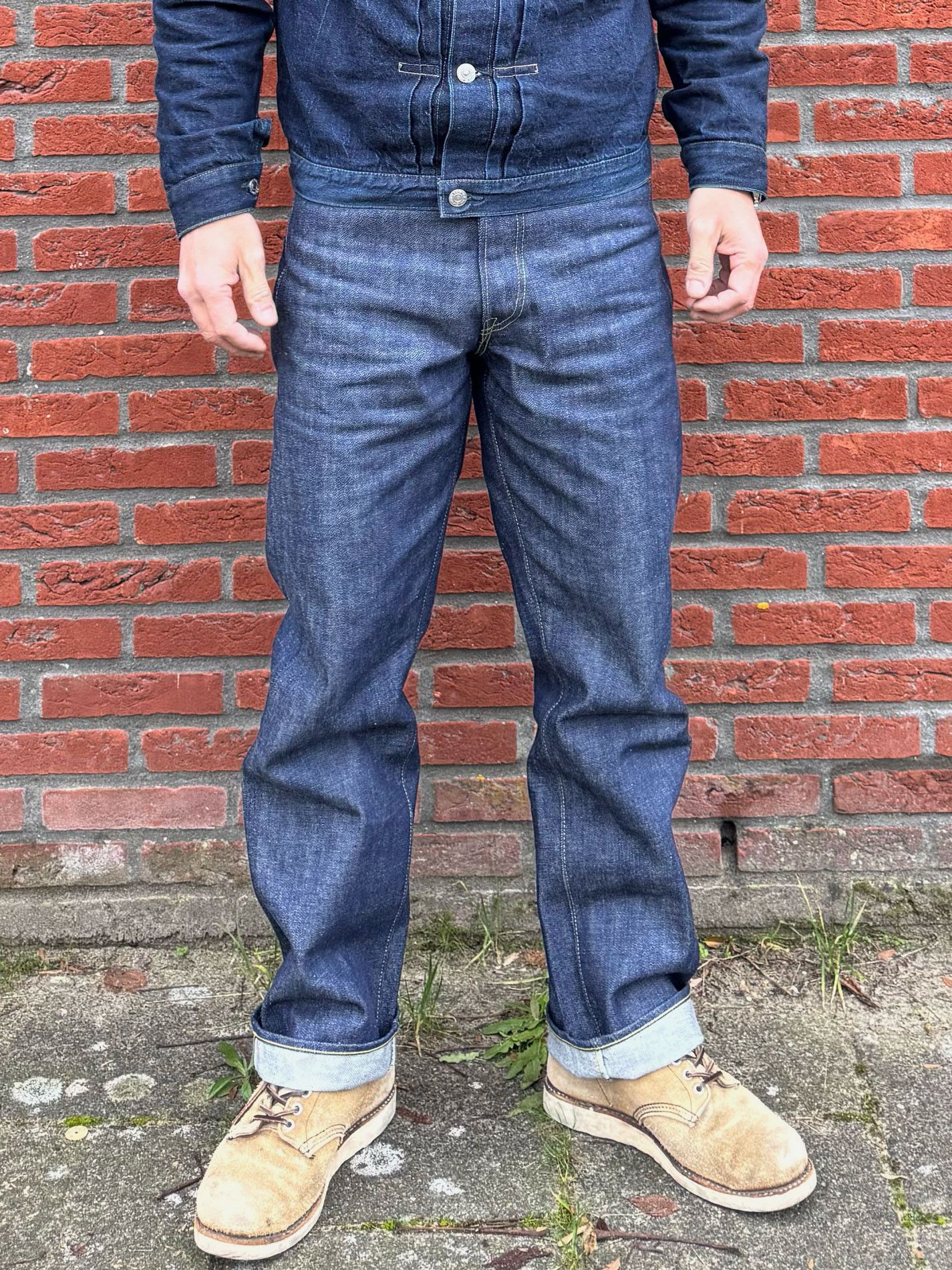 Japanese Brand HANDS-ON S47 W32 x L36 1947-type Hand-crafted Selvedge Jeans Size US 32 / EU 48 - 19 Thumbnail