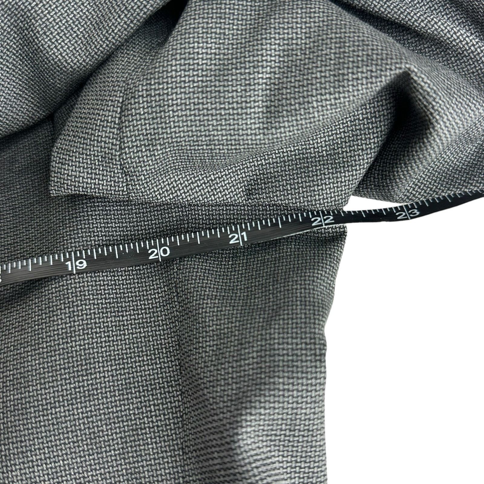 Other JB Britches Mens 42R Logan Gray Wool Sport Coat Blazer Size 42R - 10 Thumbnail