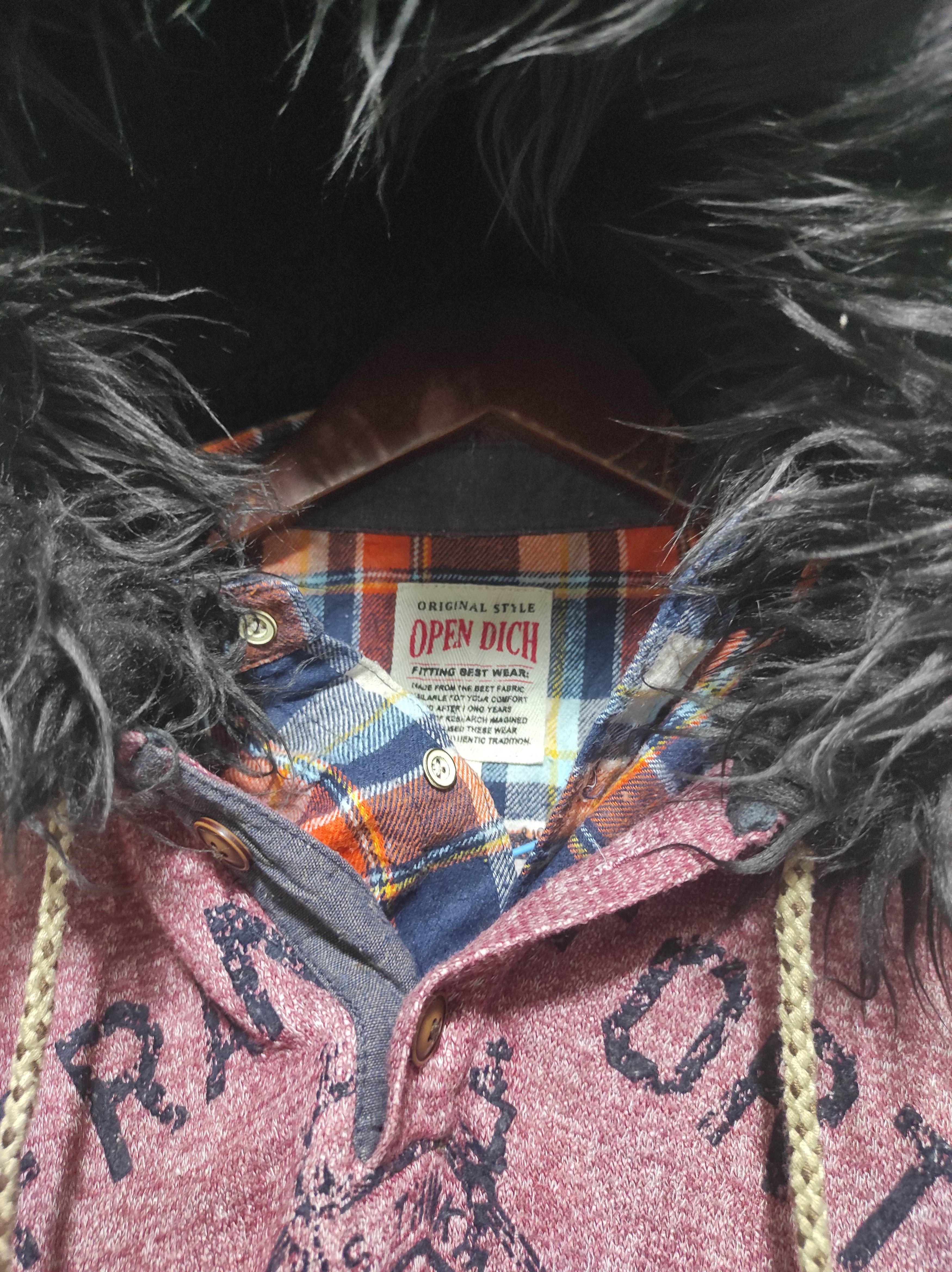 Hysteric Glamour Open Dich Button Fur Hoodie IfSixWasNine LGB style Size US M / EU 48-50 / 2 - 6 Thumbnail