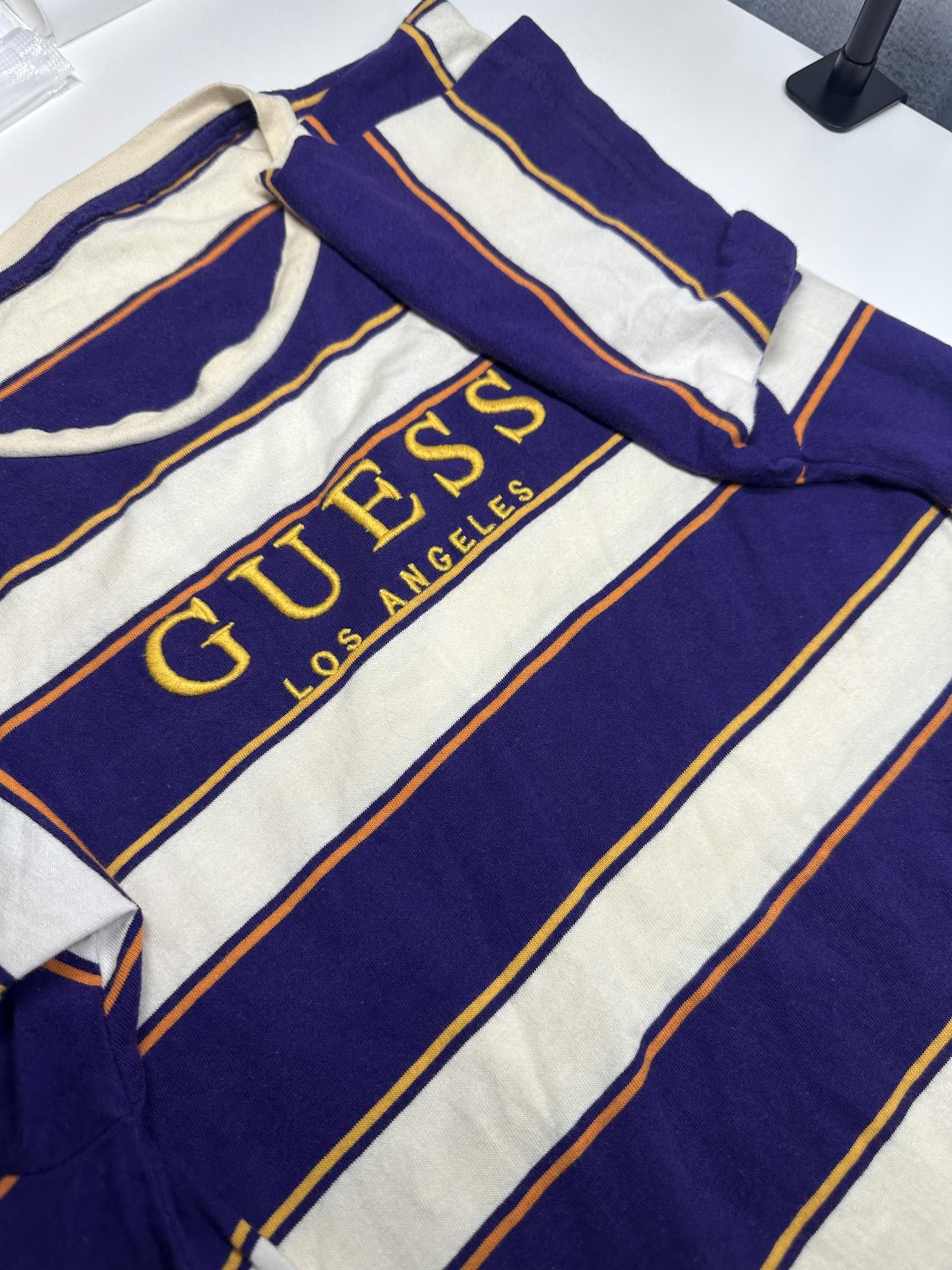 Guess Vintage Guess Striped T-Shirt - Los Angeles Size US M / EU 48-50 / 2 - 4 Thumbnail